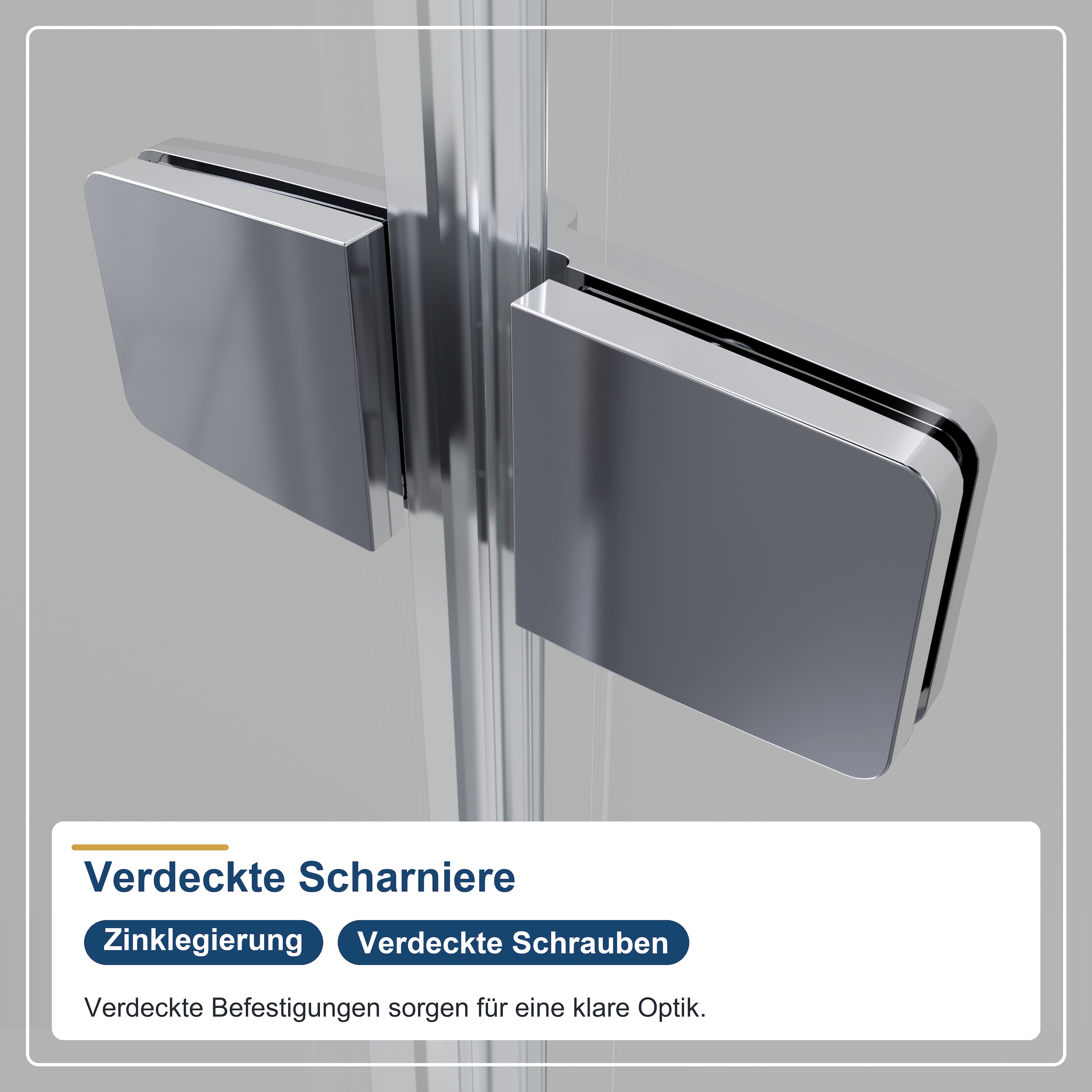 welltime Runddusche »Siena« Hebe-Senk-Mechanismus, barrierefrei einbaubar, mit Drehtüren