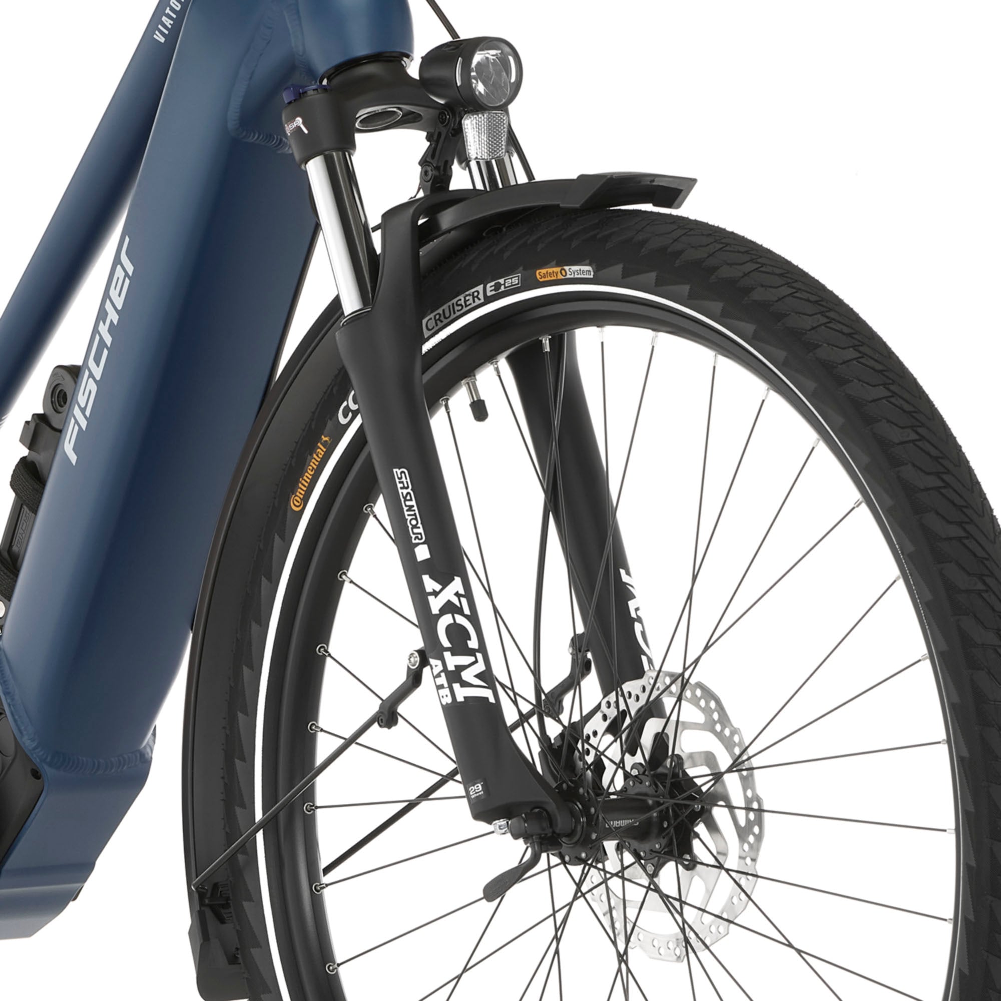 FISCHER Fahrrad E-Bike »VIATOR 8.0i Damen«, 12 Gang, SRAM, Eagle SX, Mittelmotor 250 W, (mit Faltschloss), Pedelec, Elektrofahrrad für Damen u. Herren