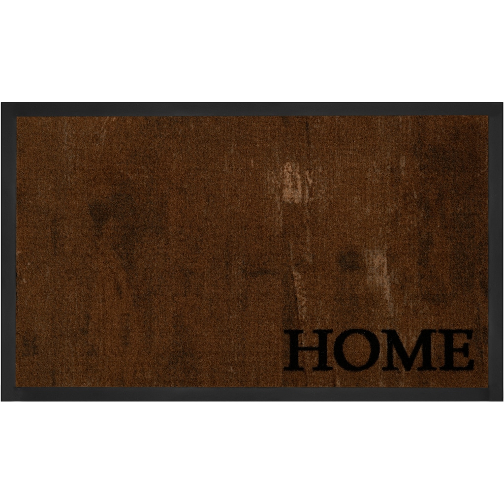 HANSE Home Fußmatte »Deluxe Home«, rechteckig, mit Spruch, Schrift Design, waschbar, Robust, Pflegeleicht, Rutschfest