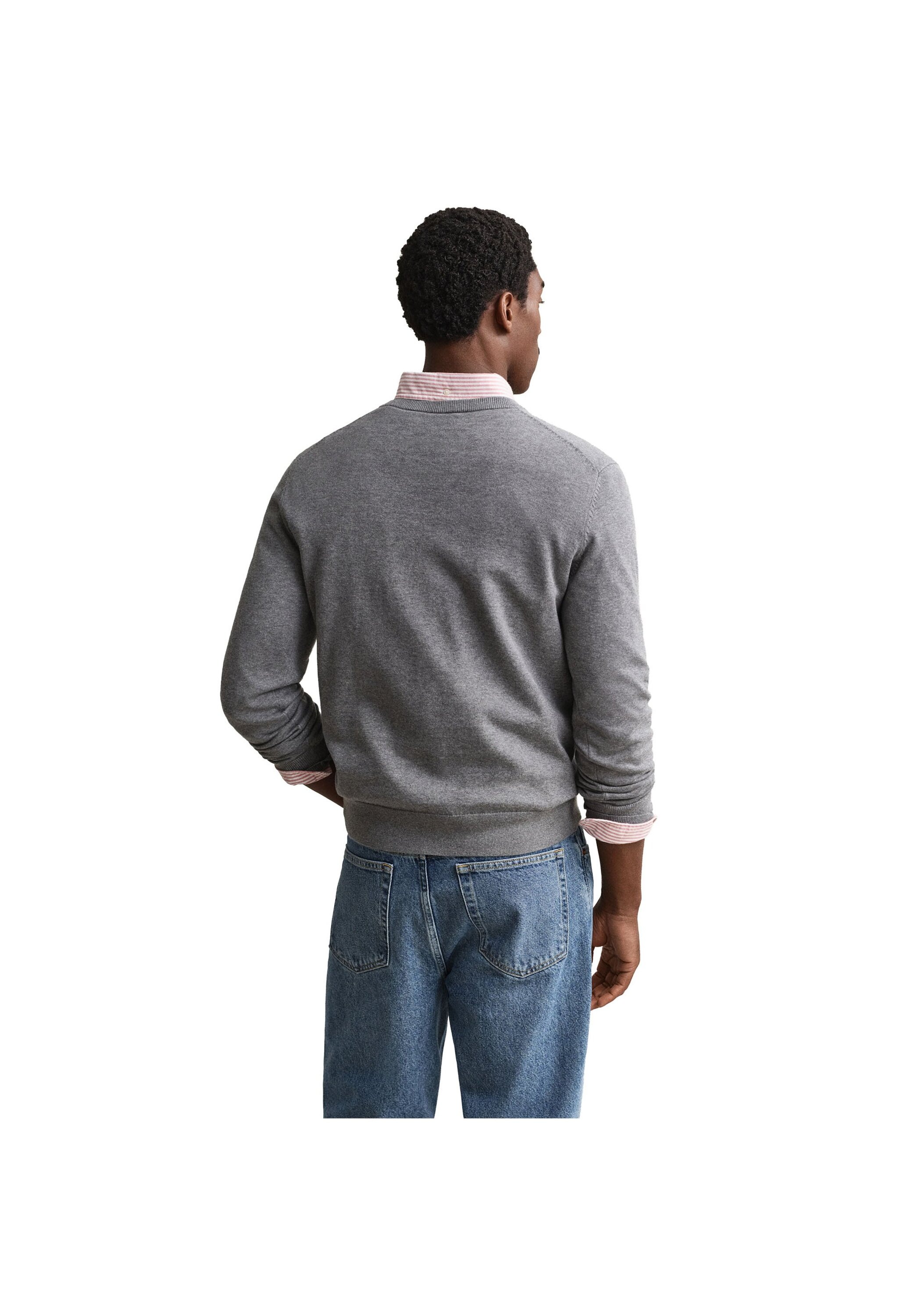 Gant Sweater »Strickpullover CLASSIC COTTON V-NECK«
