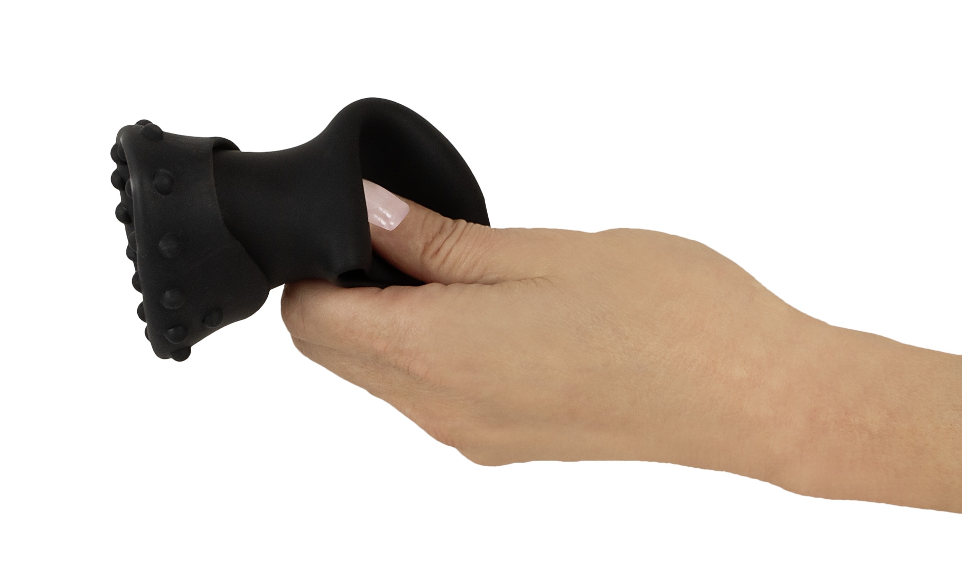 coup!es choice Massagegerät »Massagestab wand vibrator with 3 Attachments«