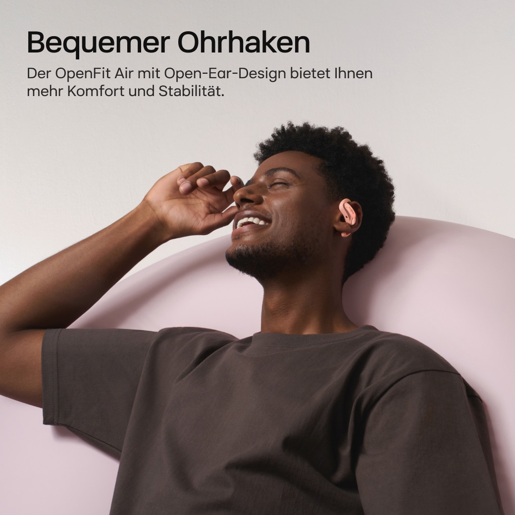 Shokz Open-Ear-Kopfhörer »OpenFit Air + Case«