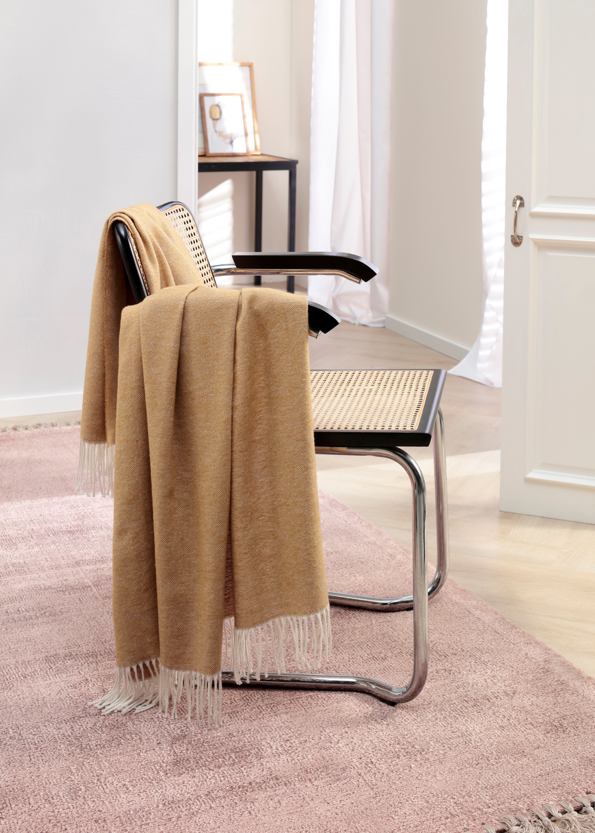 Biederlack Plaid »Plaid Giletti«, im klassischem Plaidmaß
