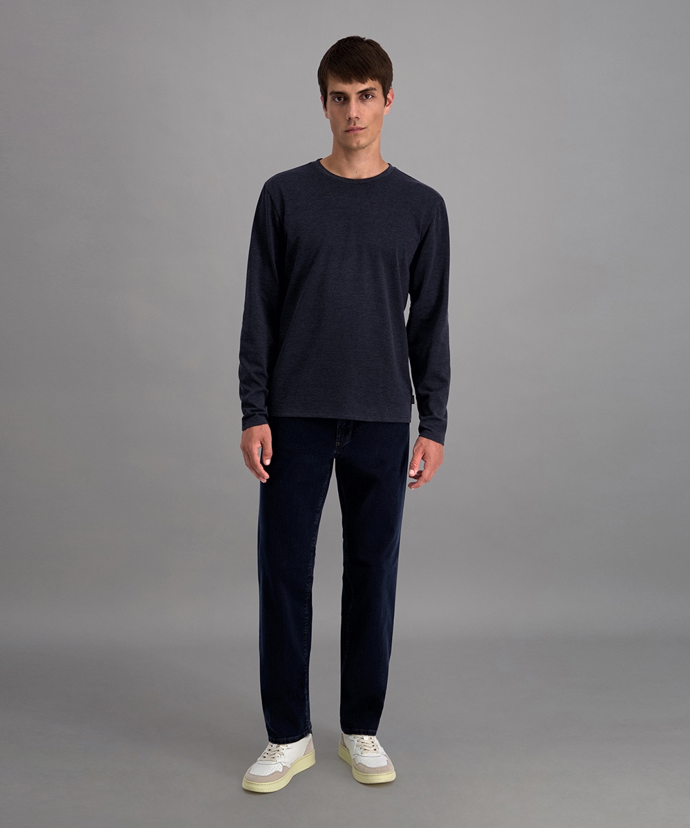 Pioneer Authentic Jeans Langarmshirt, in normale Passform