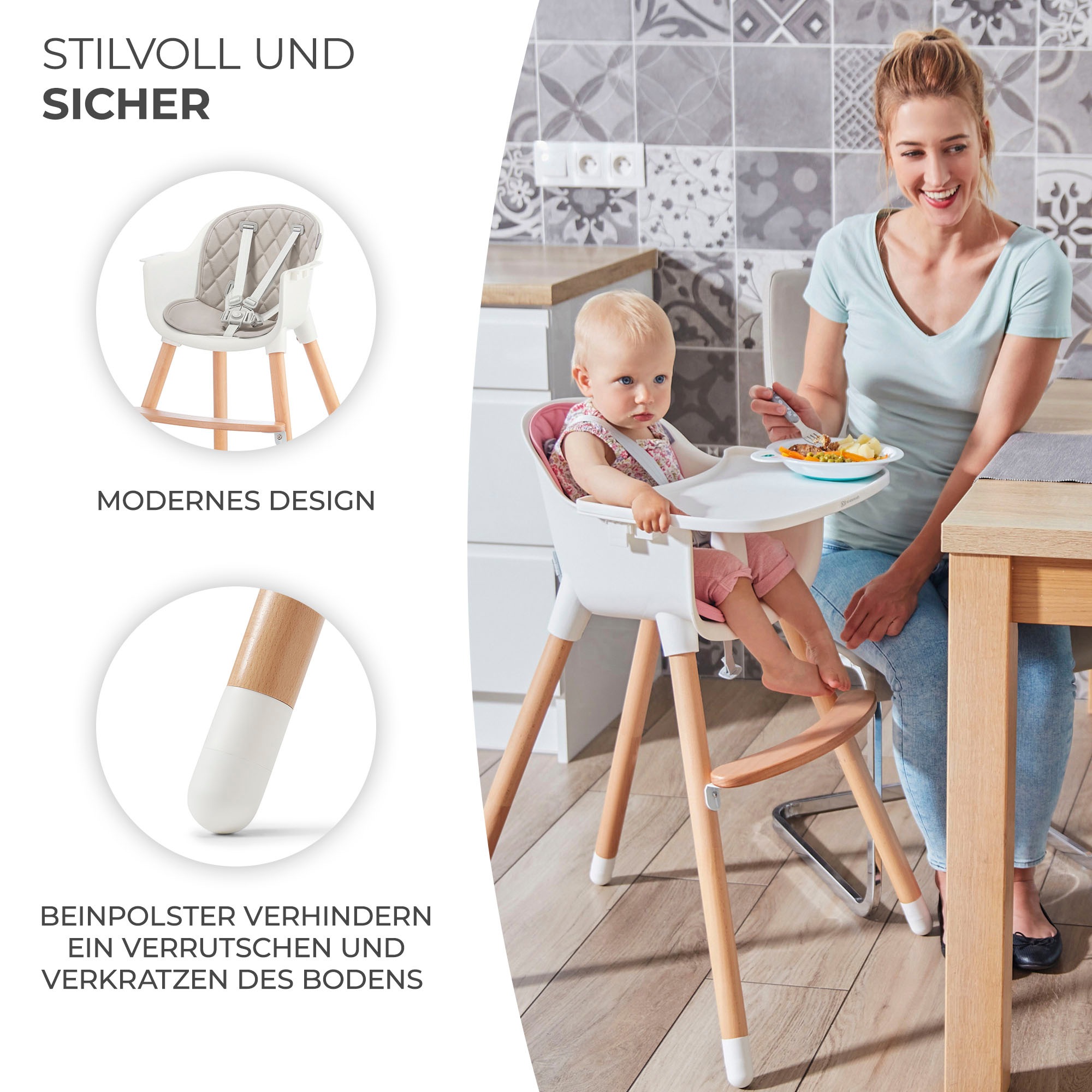 Kinderkraft Hochstuhl »SIENNA«