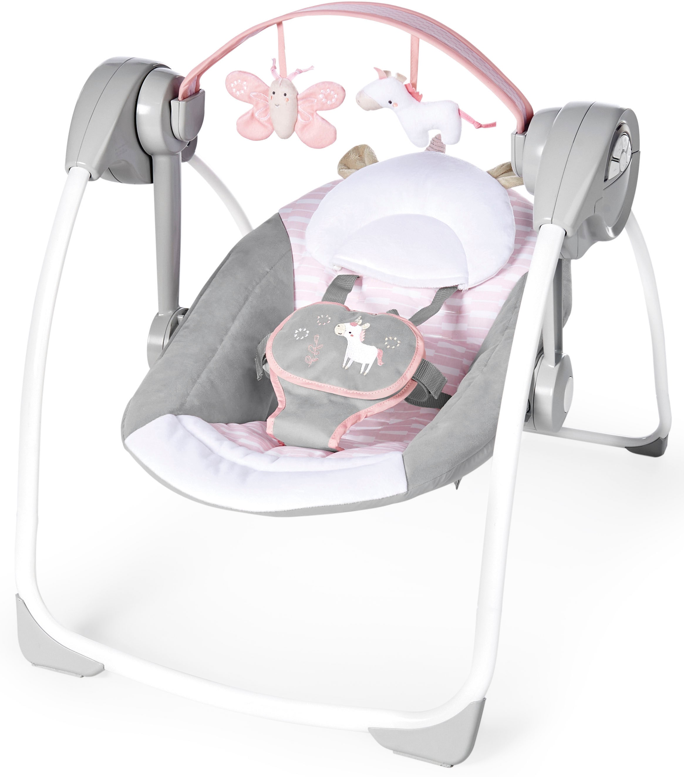 Babyschaukel »Comfort 2 Go, Flora Unicorn«, bis 9 kg, tragbar