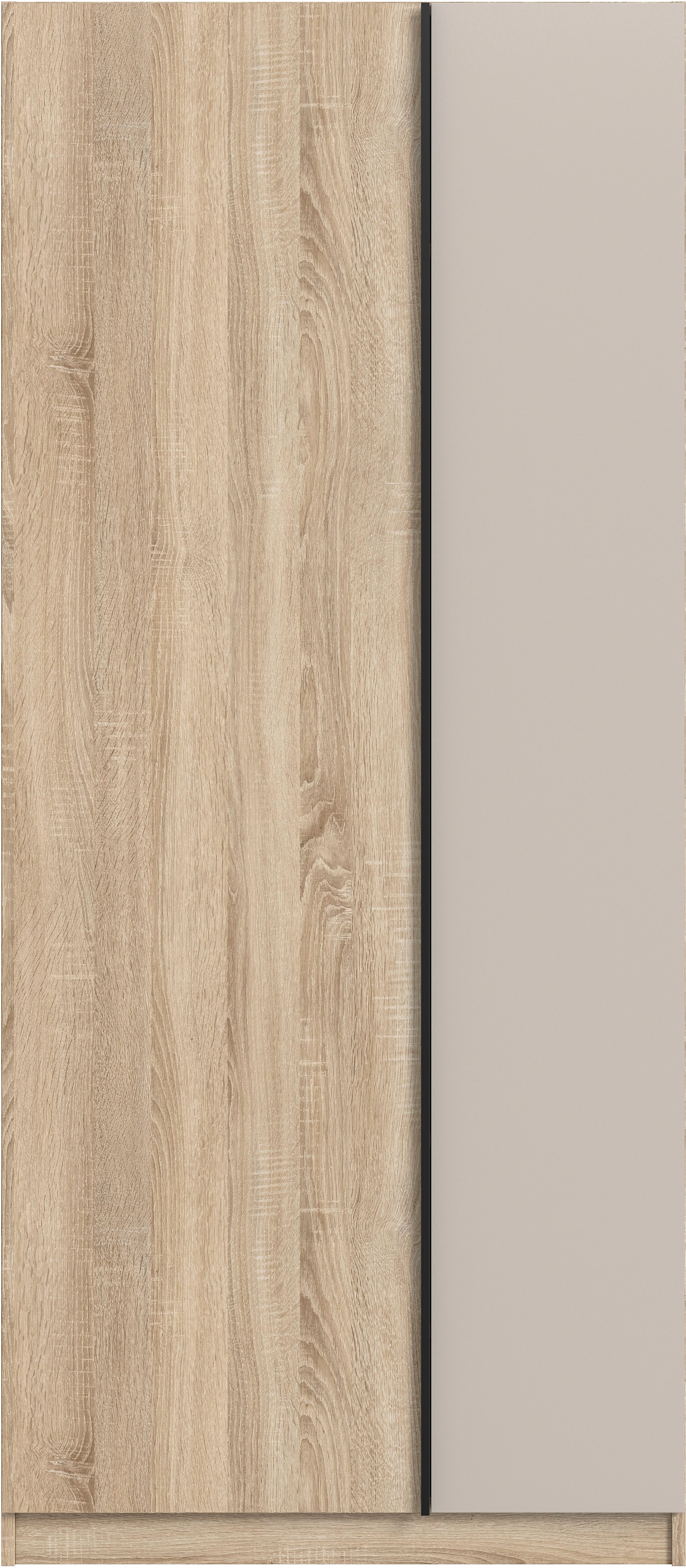 Home affaire Kleiderschrank »BENDINGO, TOPSELLER!, Schlafzimmerschrank, Schrank, Garderobenschrank« OTTO BESTSELLER, Garderobe & Schlafzimmer,  Breite 80cm, Eiche NB, 2-türig, inkl 1 Kleiderstange und 3 Ablageboden