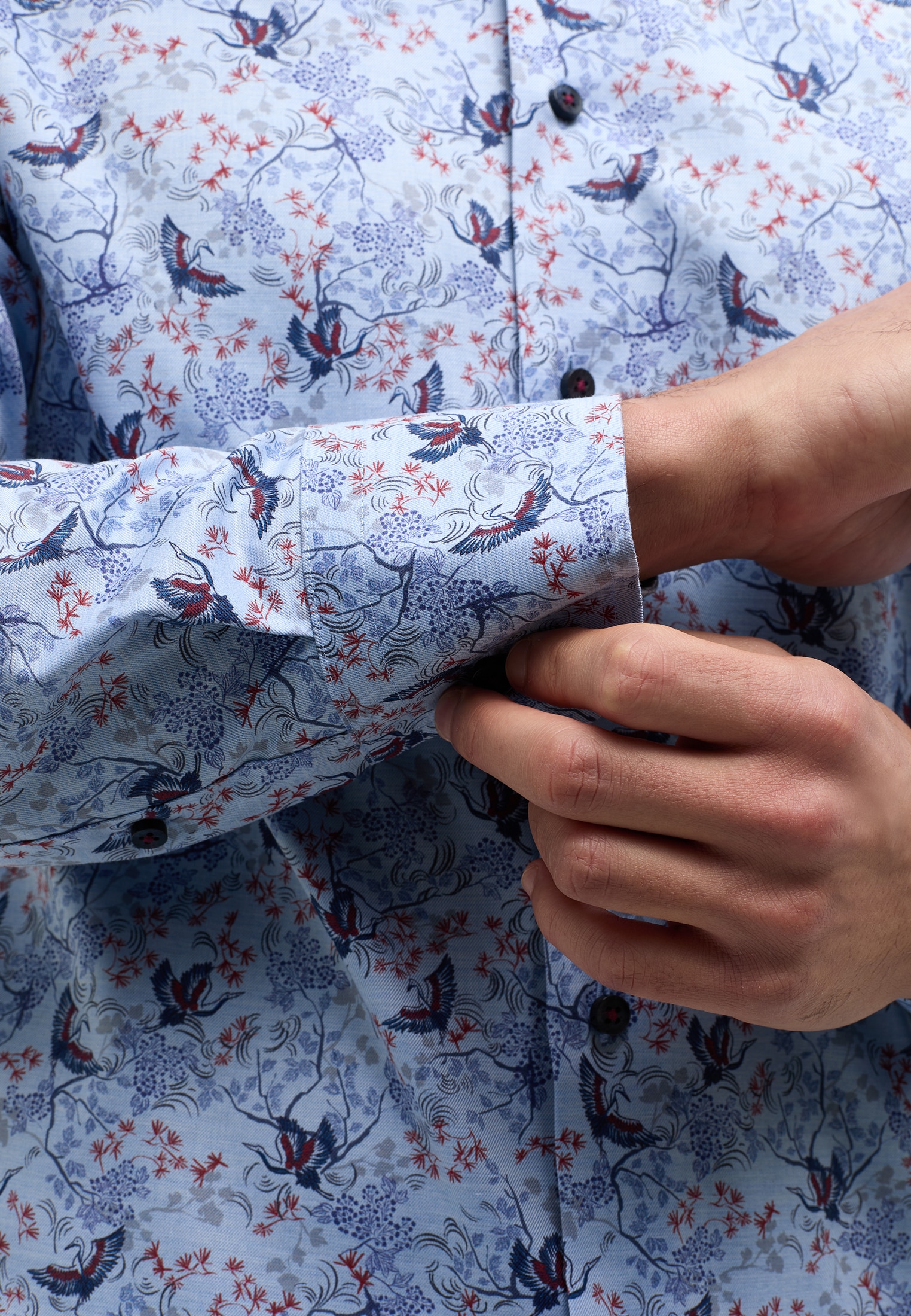 Eterna Langarmhemd »SLIM FIT«