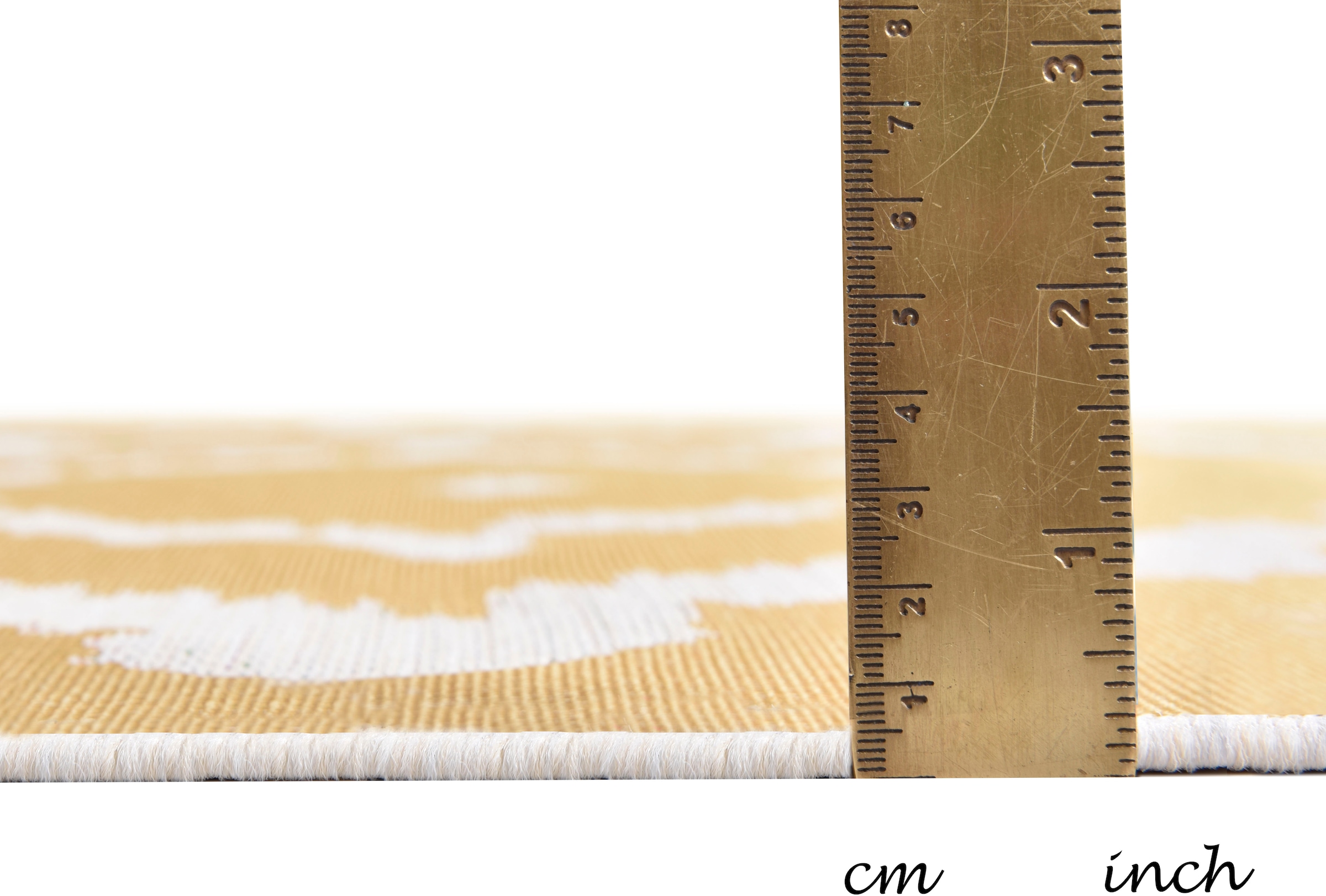 TOM TAILOR HOME Teppich »Garden Pattern« rechteckig 3 mm Höhe Flachgewebe, modernes Rauten Design, In- und Outdoor geeignet