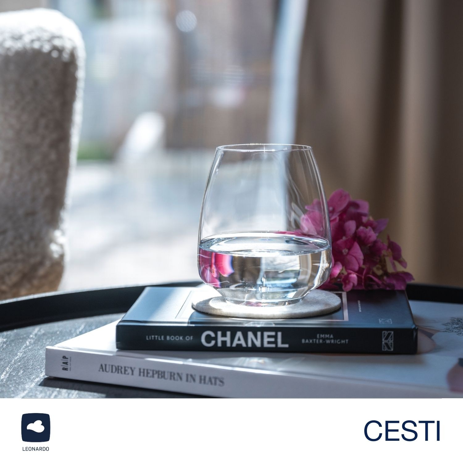 LEONARDO Gläser-Set »Trinkgläser CESTI + Poliertuch« 6 Trinkgläser mit Poliertuch