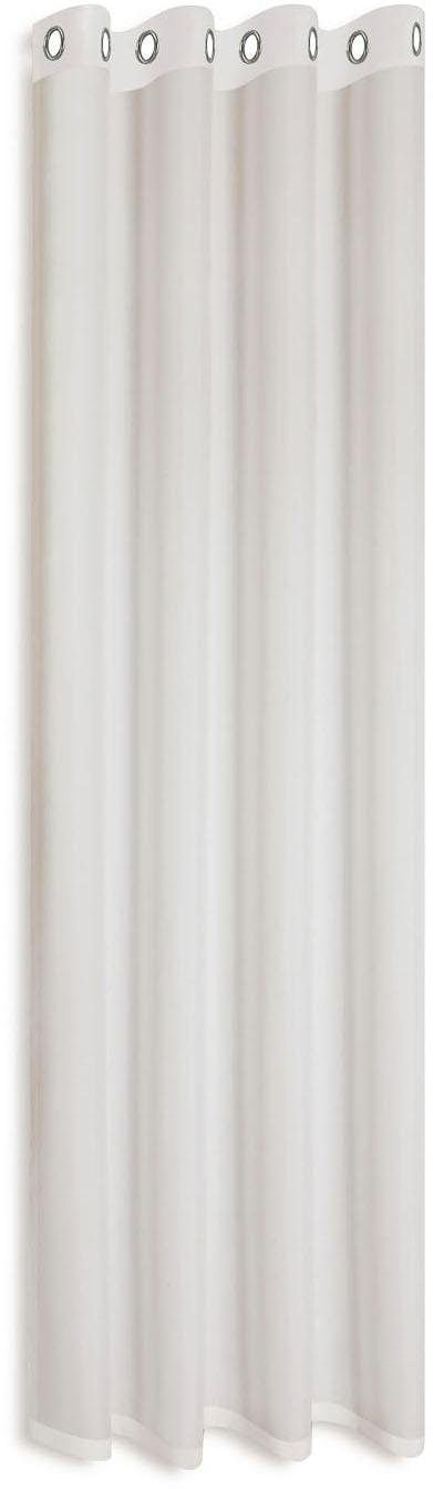Gerster Vorhang »Ilia« Ösen 1 Stk. tlg. HxB: 235x140, klasischer Uni Ösenschal