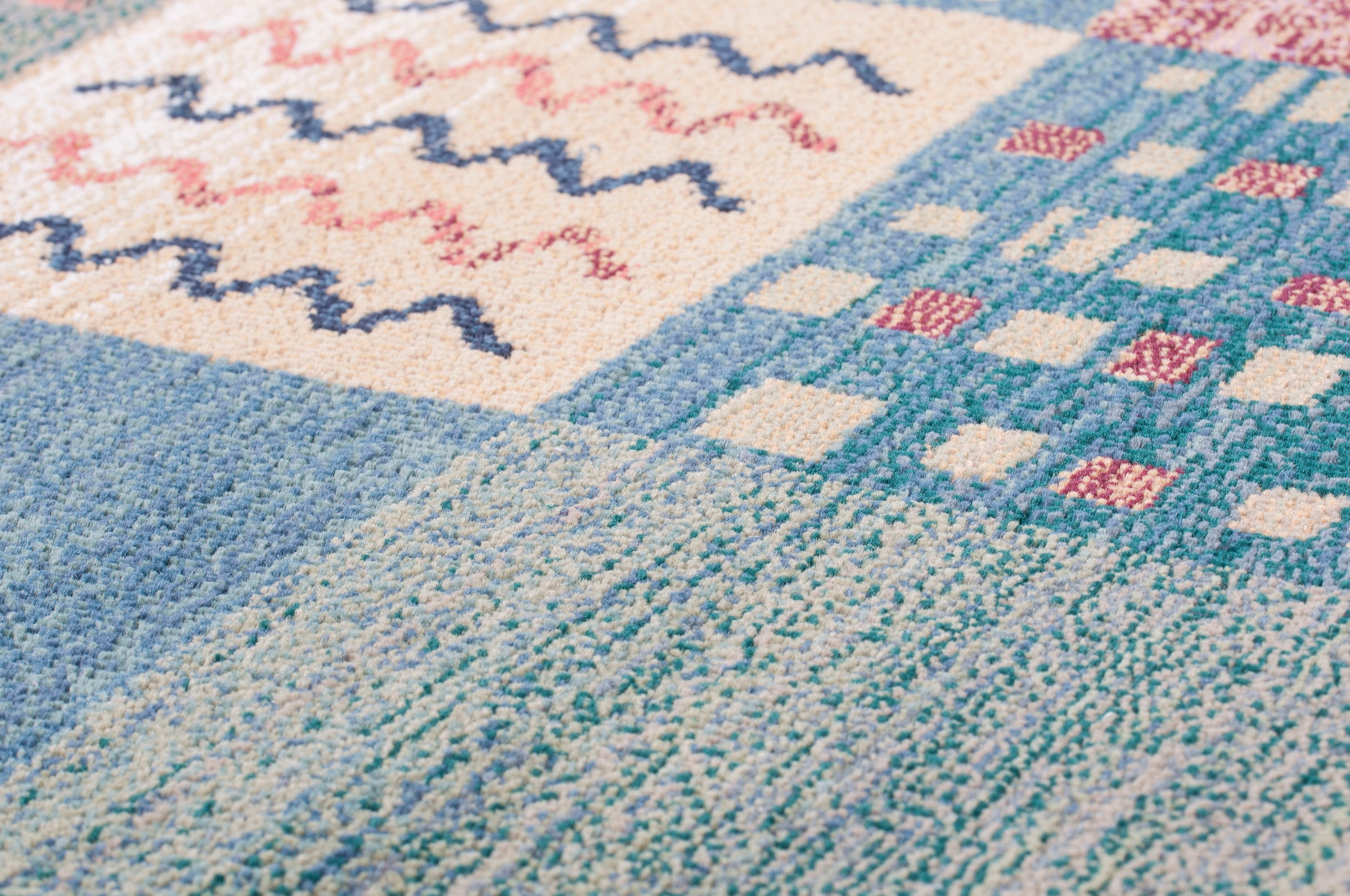 THEKO Teppich »Gabiro 2274« rechteckig 10 mm Höhe Kurzflor, Patchwork Design, Wohnzimmer