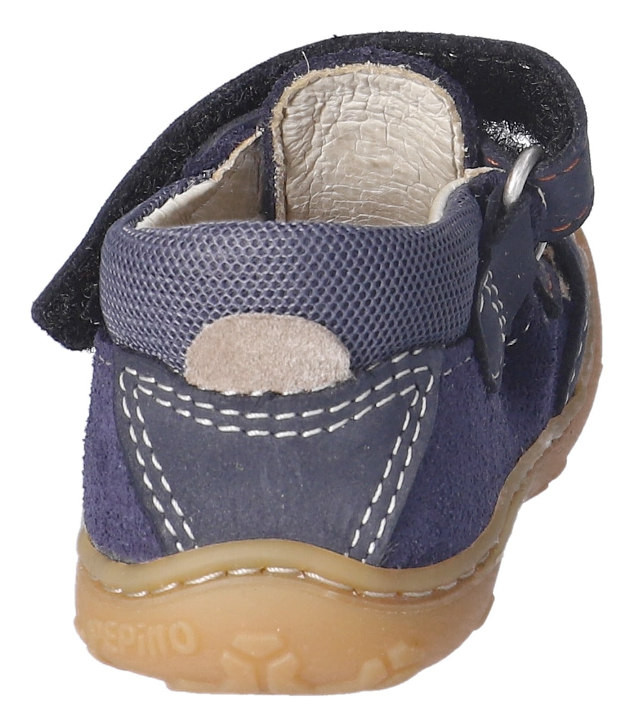 PEPINO by RICOSTA Lauflernschuh »Ebi WMS: weit«, Klettschuh, Babyschuh, Lederinnensohle, Größenschablone zum Download
