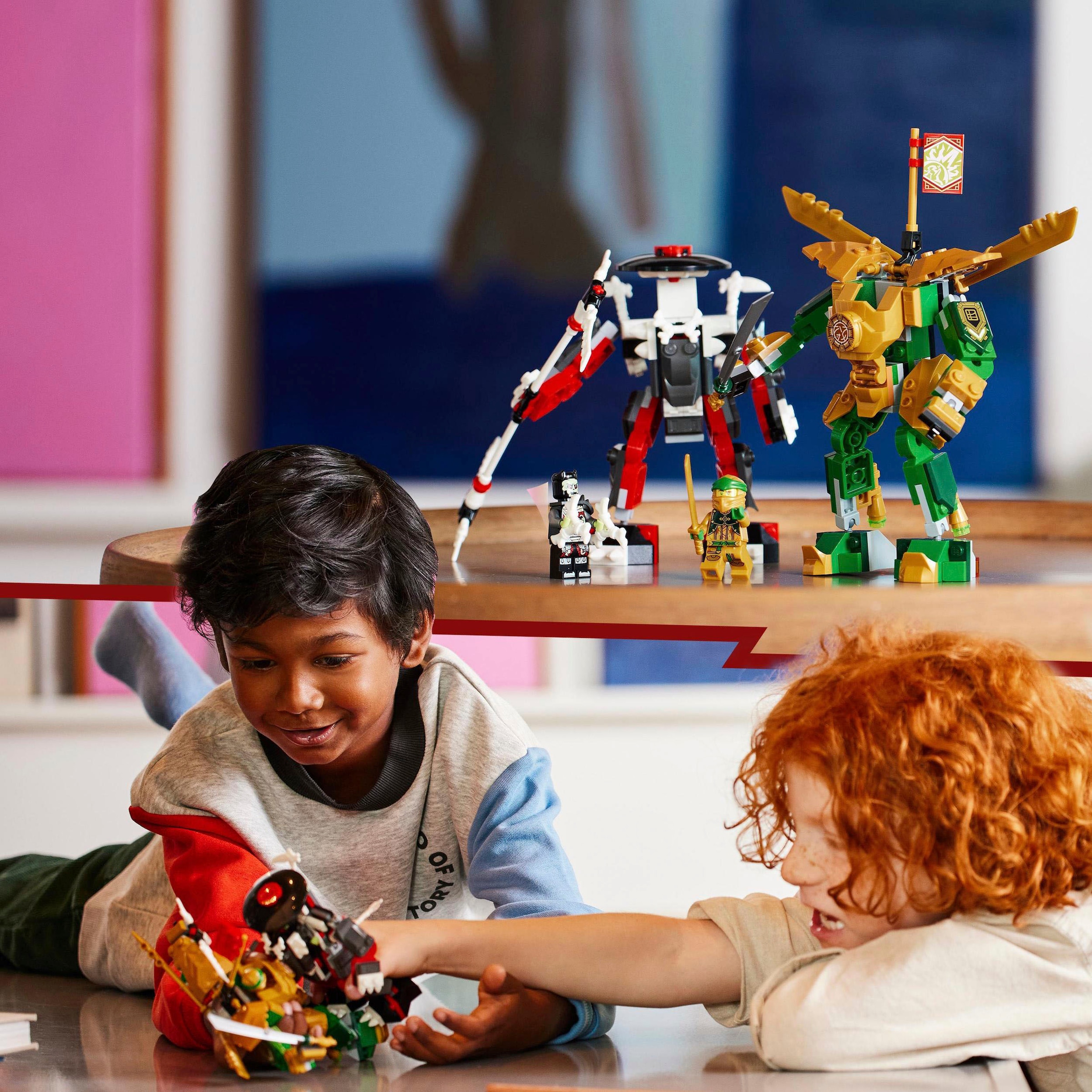 LEGO® Konstruktionsspielsteine »Lloyds Mech-Duell EVO (71781), LEGO® NINJAGO«, (223 St.), Made in Europe