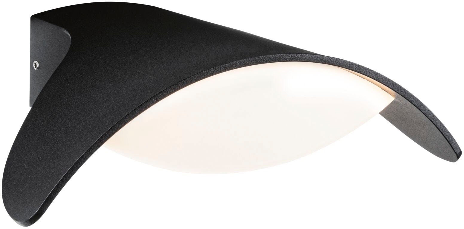 Paulmann LED Außen-Wandleuchte »Outdoor 230V Mesana IP44 anthrazit«, 1 flammig, IP44