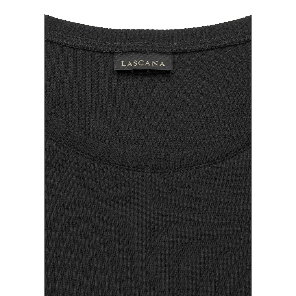 LASCANA T-Shirt, (2er-Pack)