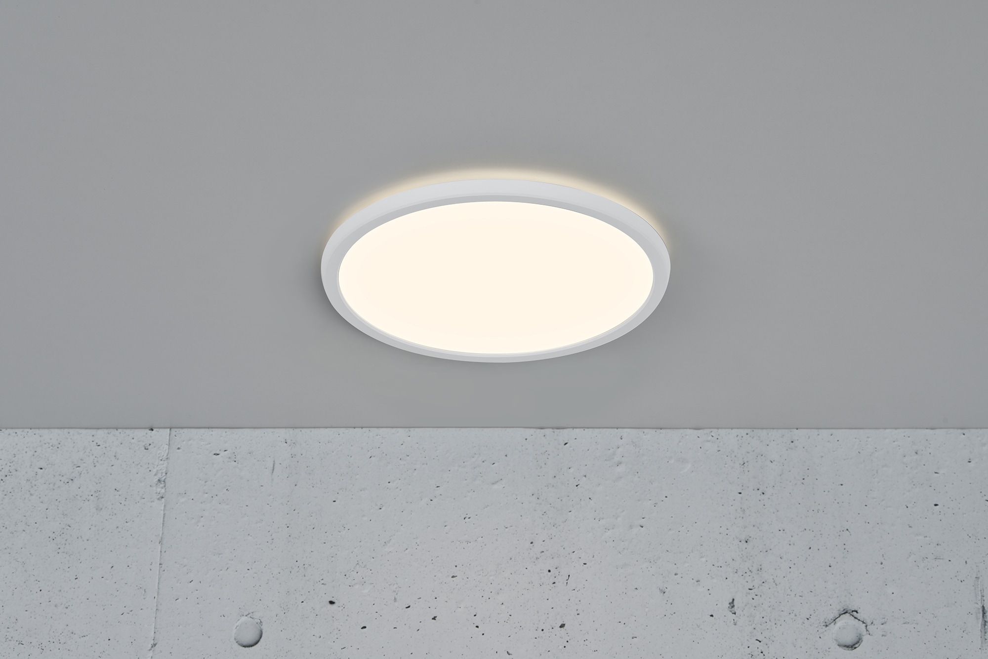 Nordlux LED Deckenleuchte »OJA«, 1 flammig, Leuchtmittel LED-Modul | LED fest integriert, Farbwechsel + Nachtlicht Funktion, inkl. LED Modul, inkl. Dimmer