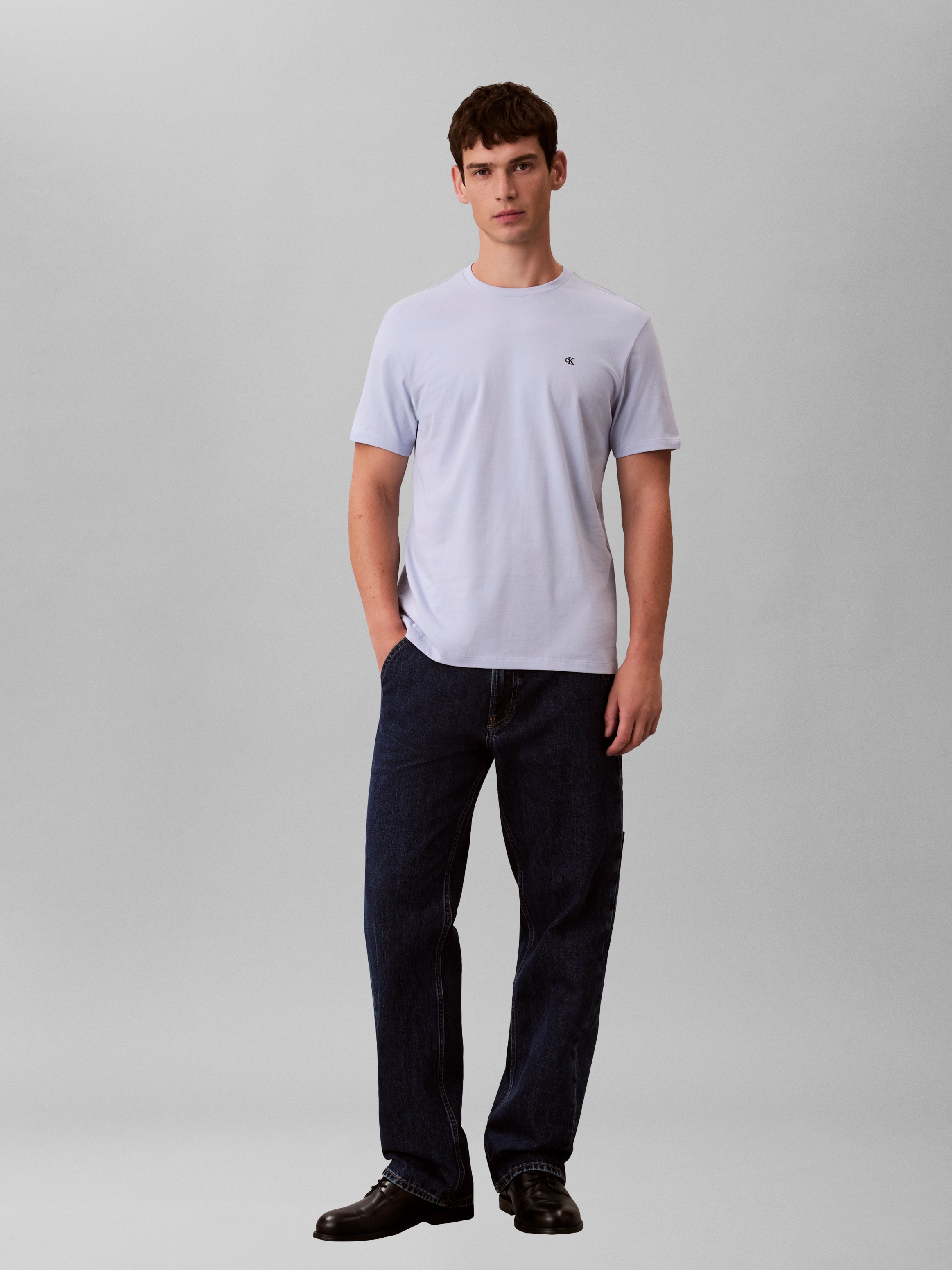 Calvin Klein Jeans T-Shirt »CLASSIC MONOGRAM« regular fit, Rundhalsausschnitt