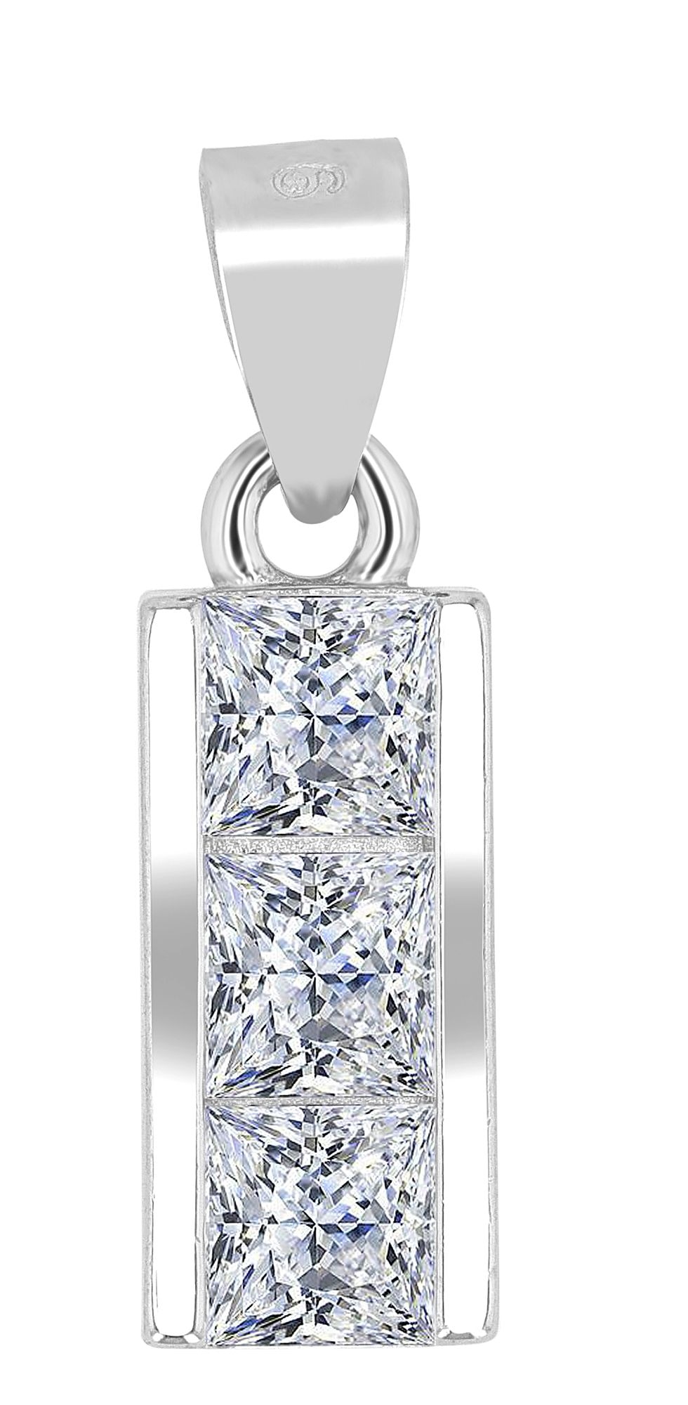 Adelia´s Kettenanhänger »Damen Anhänger aus 925 Silber mit Zirkonia«