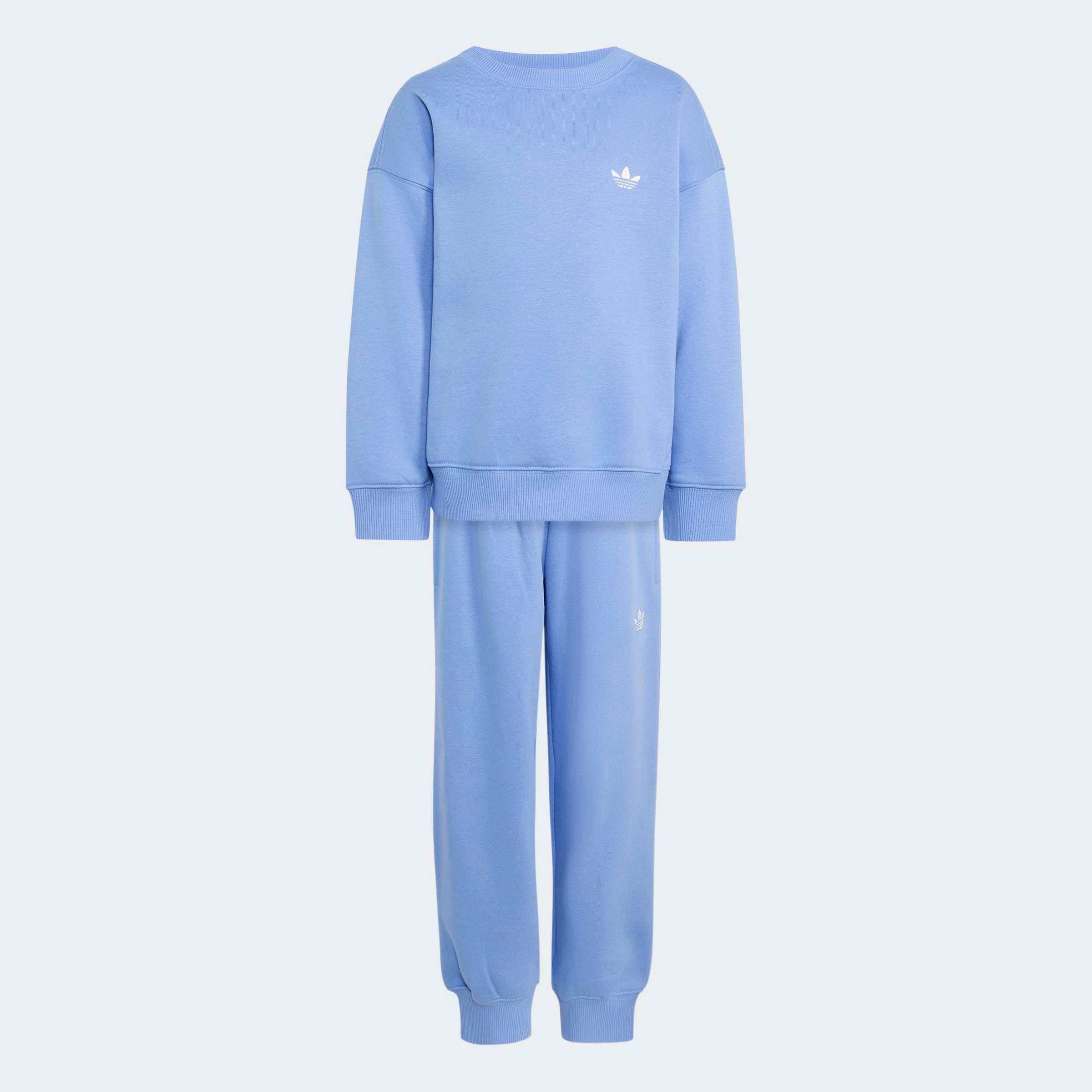 adidas Originals »MIT RUNDHALSAUSSCHNITT, LOCKER GESCHNITTEN« 2 für Kinder, zweiteiliges Set, sportlicher Stil