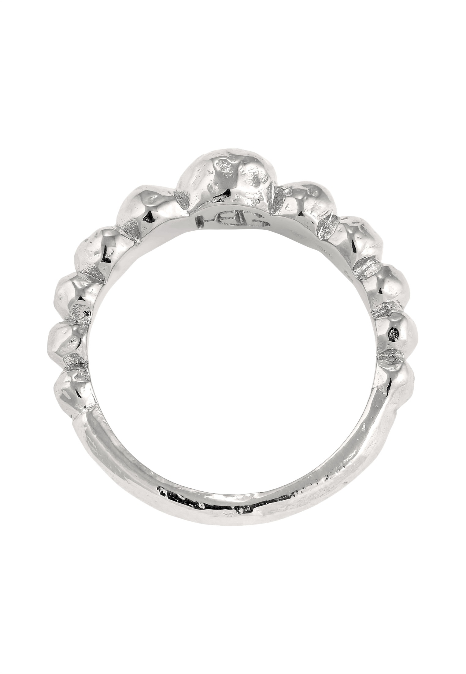 HAZE & GLORY Silberring »Ring Bubble Dots Design 925 Sterling Silber«