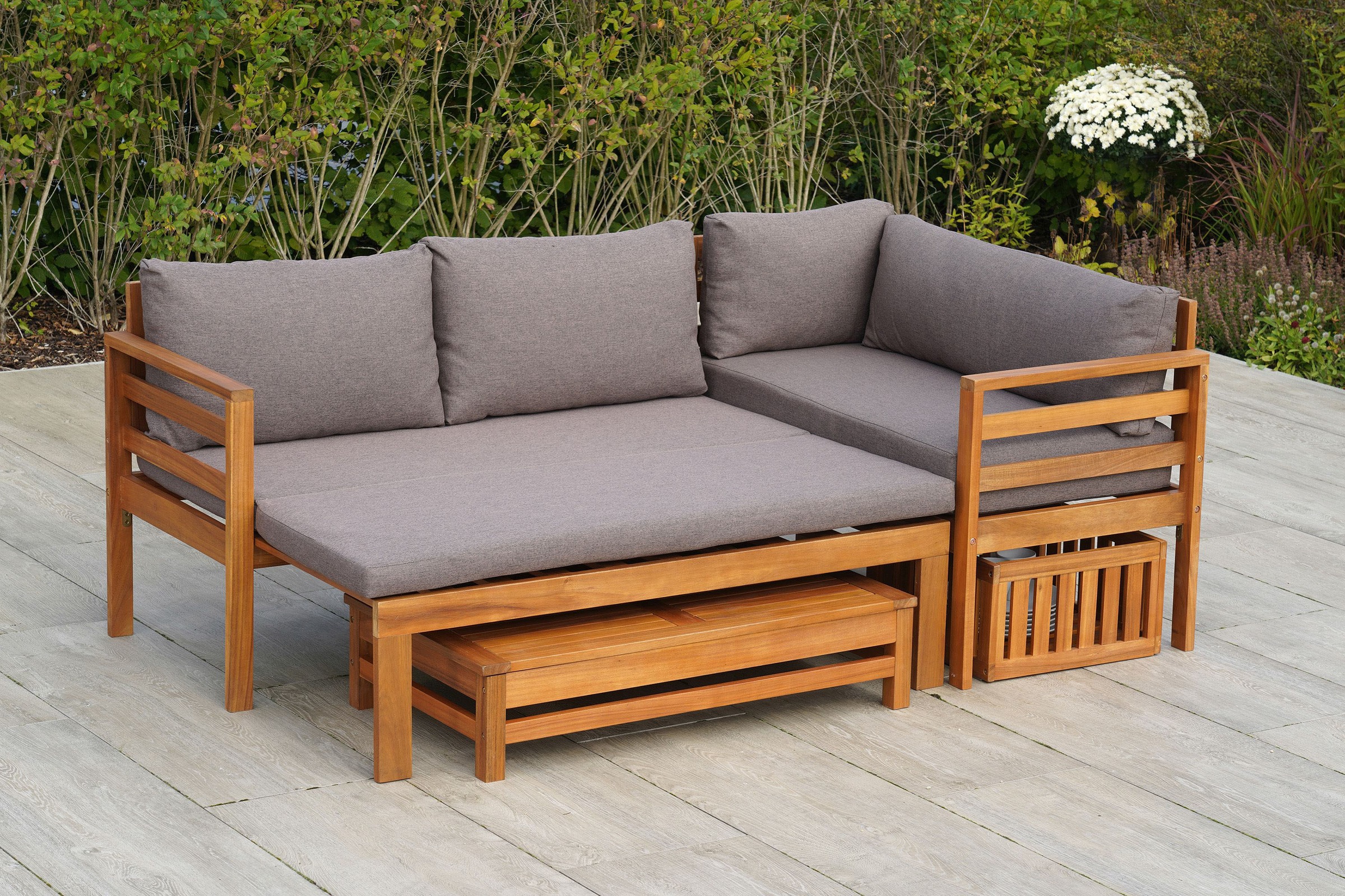 MERXX Gartenlounge-Set »Brasilia« 9 Stk. tlg. inkl. Auflagen