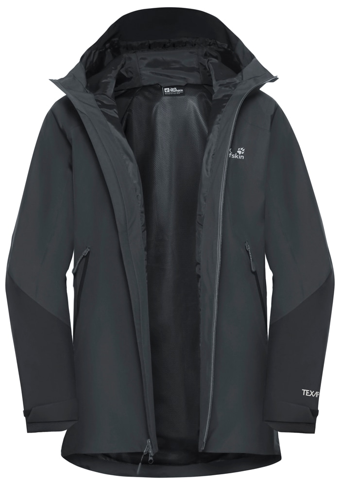 Jack Wolfskin Funktionsjacke »UNBOUND ADVENTURE 2L JKT W«, mit Kapuze