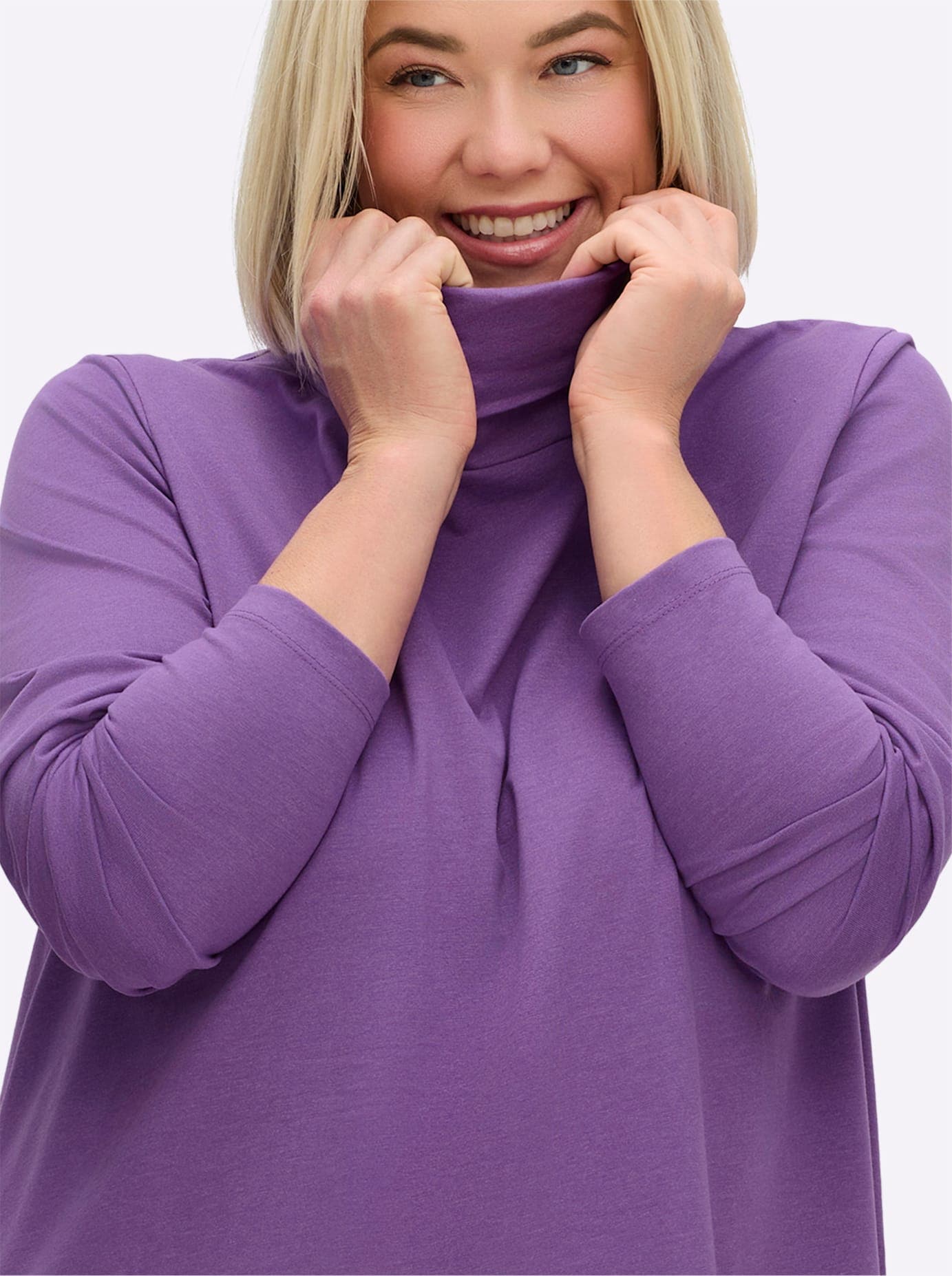 Sheego Langarmshirt »Langarm-Shirt« 1 Stk.