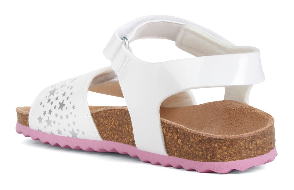 Geox Sandale »Blinkschuh J ADRIEL GIRL«, mit blinkender Glitzer-Bubble