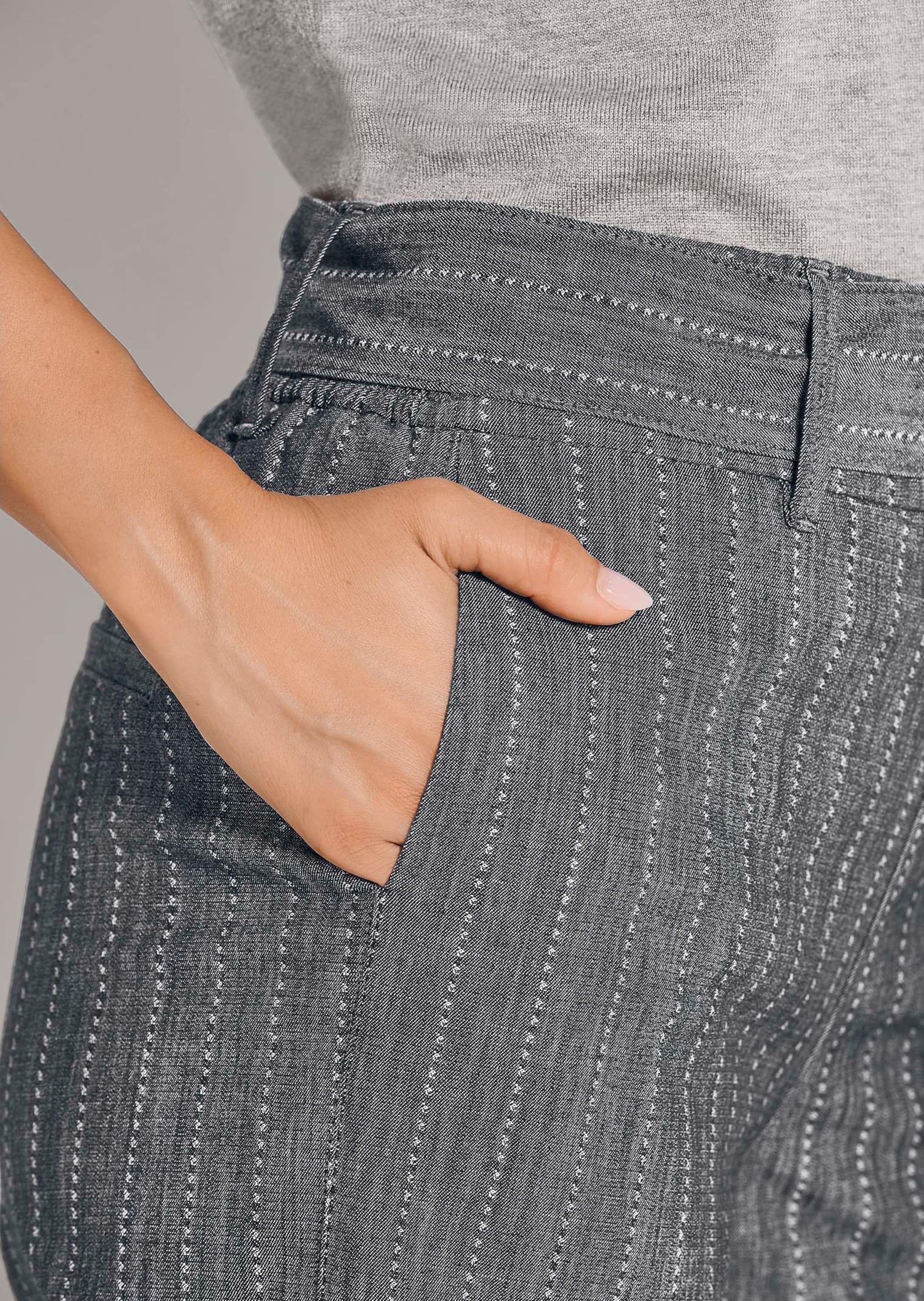 MADELEINE Schlupfhose »Streifenhose Weite Hose zum Schlüpfen«