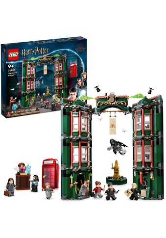 LEGO® Konstruktionsspielsteine »Zaubereiministerium (76403), LEGO® Harry Potter«, (990... kaufen