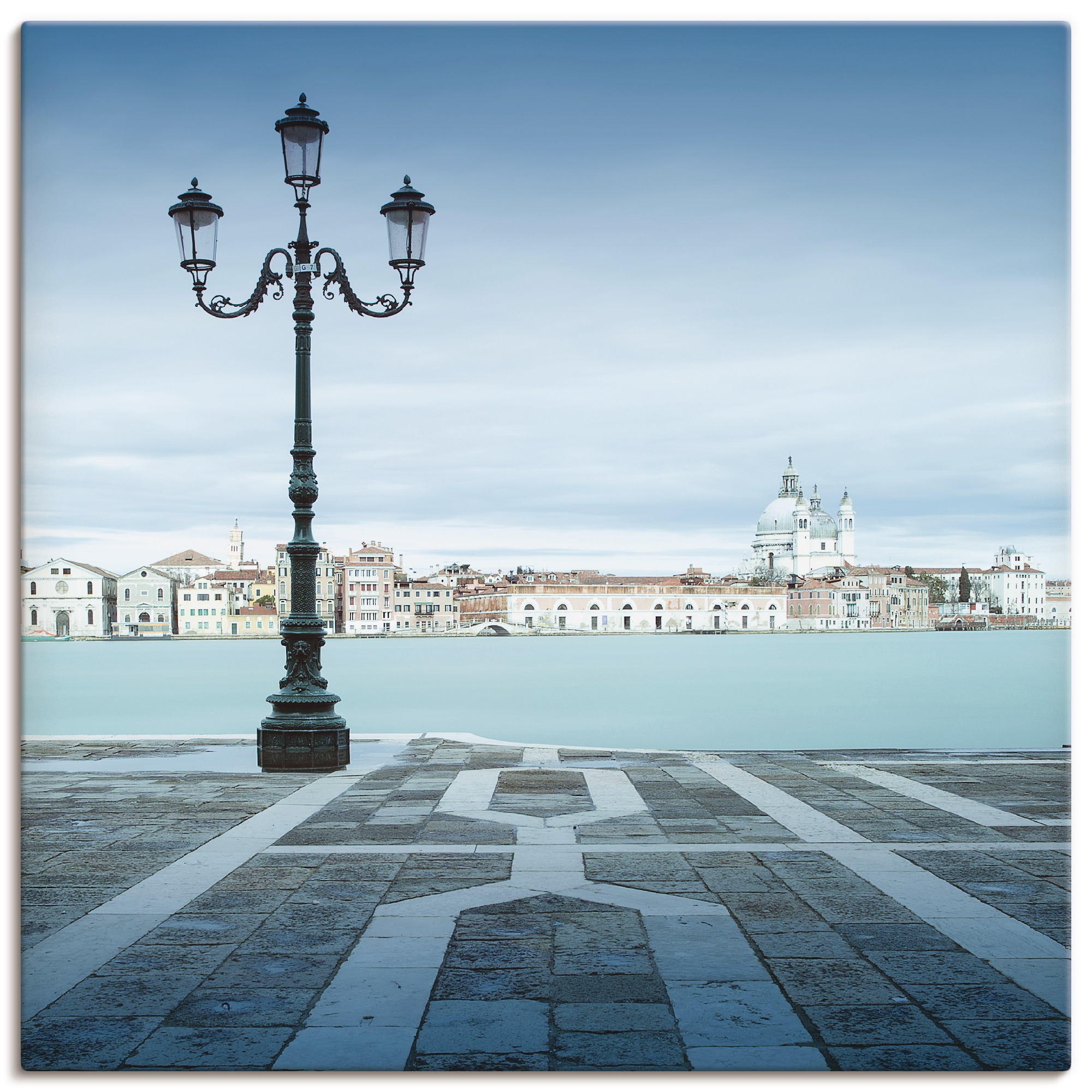 Artland Wandbild »Promenade Redentore«, Italien, (1 St.), in vielen Größen & Produktarten - Alubild / Outdoorbild für den Außenbereich, Leinwandbild, Poster, Wandaufkleber / Wandtattoo auch für Badezimmer geeignet
