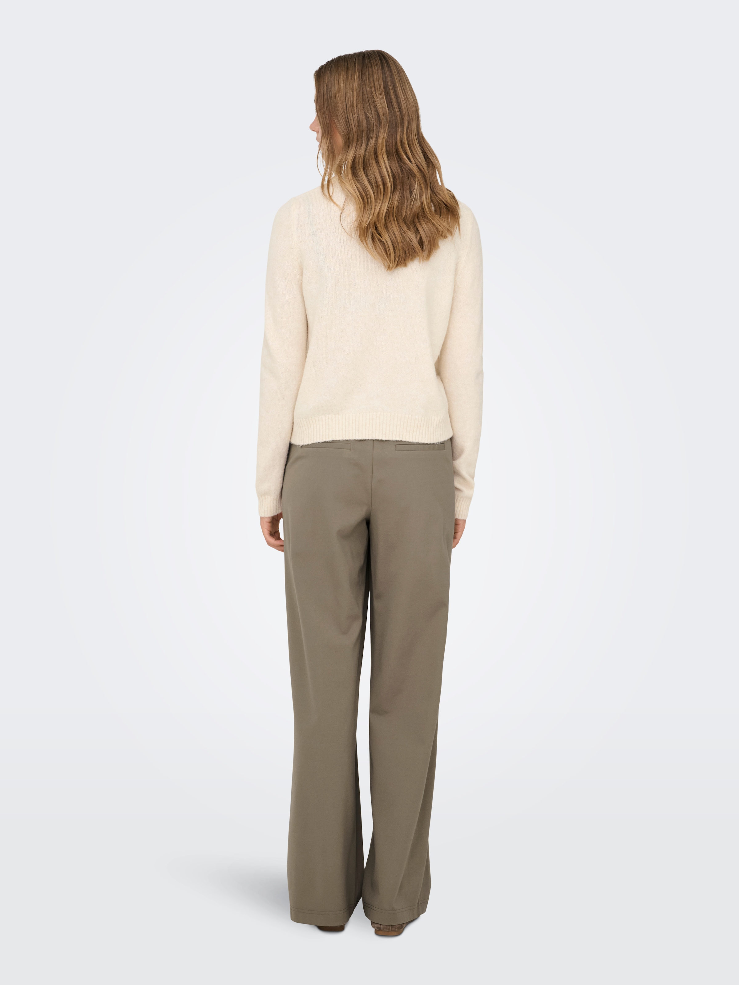 ONLY Strickpullover »ONLLOTUS LIFE LS FLOWER O-NECK EX KNT«