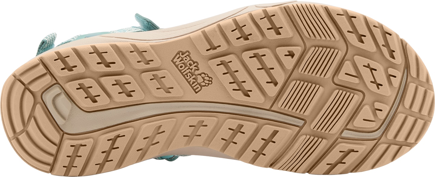Jack Wolfskin Outdoorsandale »LAKEWOOD RIDE SANDAL W«, mit Klettverschluss