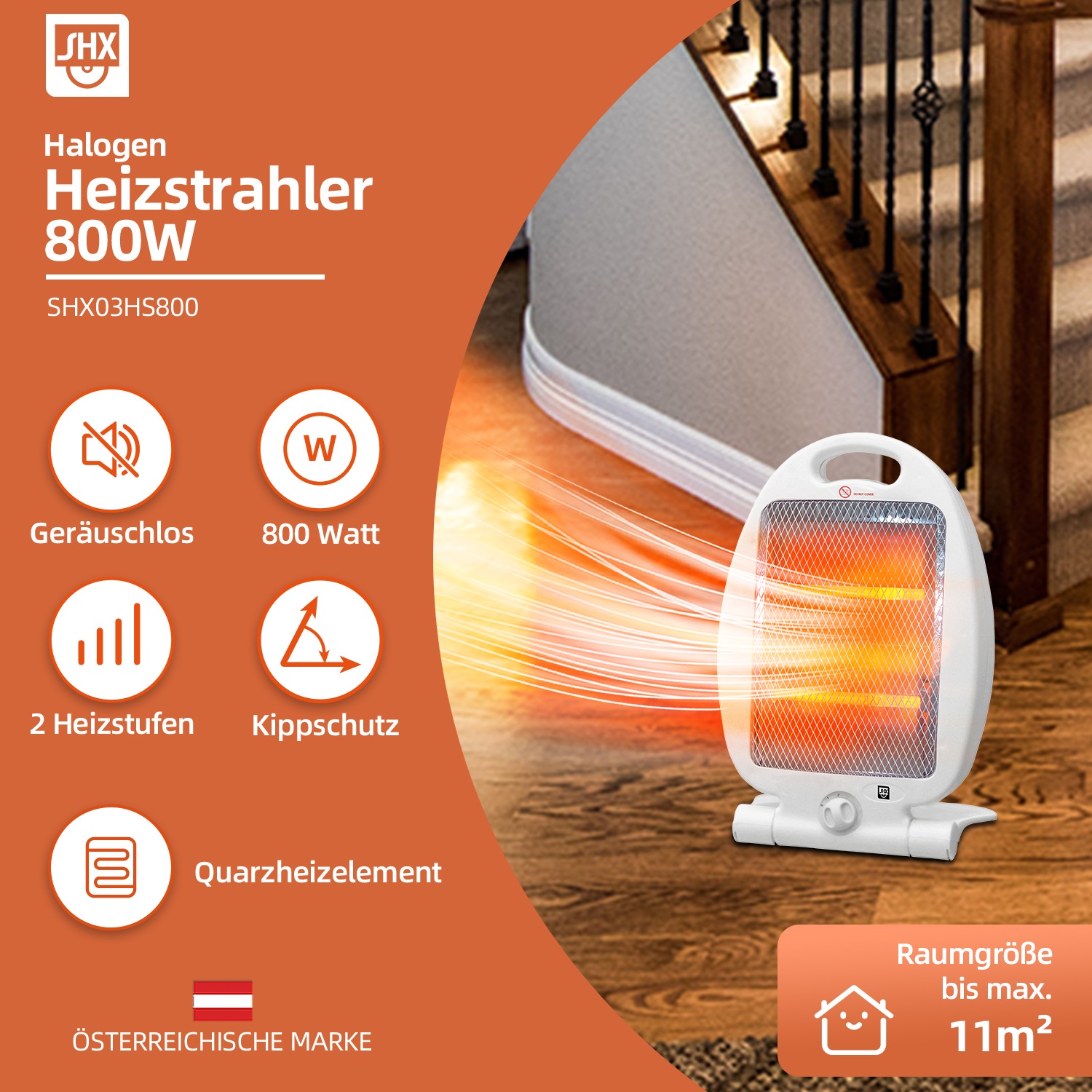 SHX Heizstrahler »SHX03HS800«