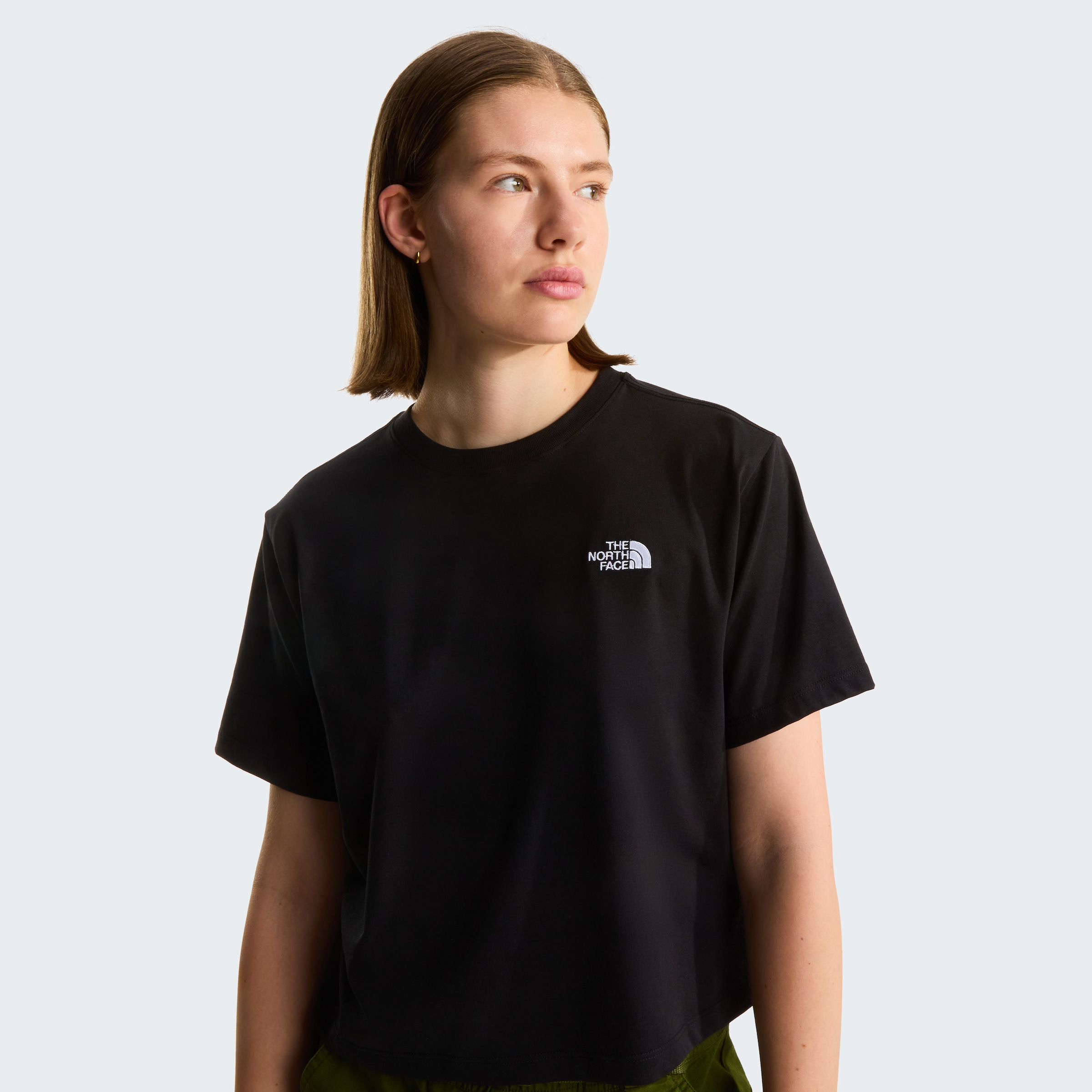 The North Face T-Shirt »W EVOLUTION SIMPLE DOME CROP RLX SS TEE« bequemer Schnitt, für sportliche Aktivitäten, sportlicher Stil