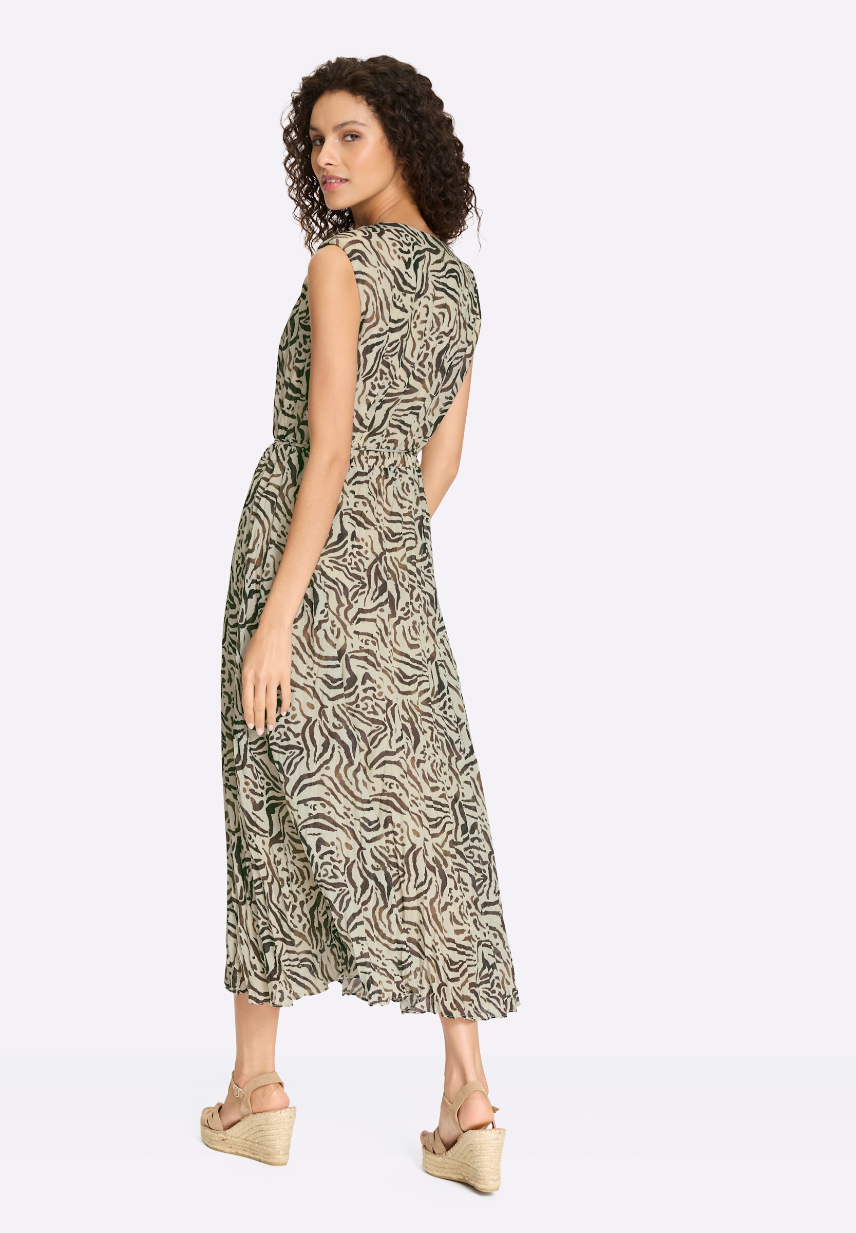 heine Sommerkleid »Druck-Kleid Druckkleid mit Animal-Dessin« Ohne Taschen