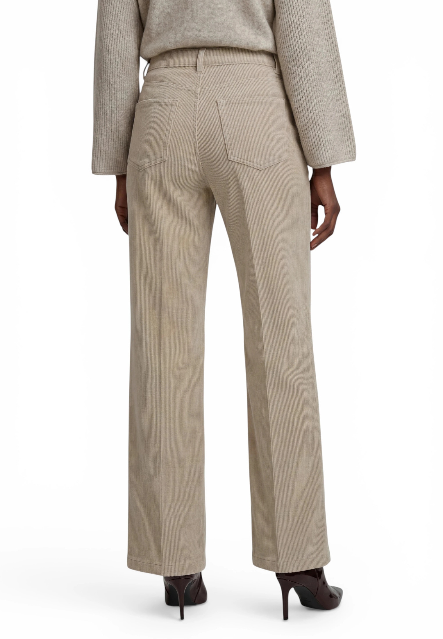Zero Relaxhose »Casual-Hose mit Bügelfalte«