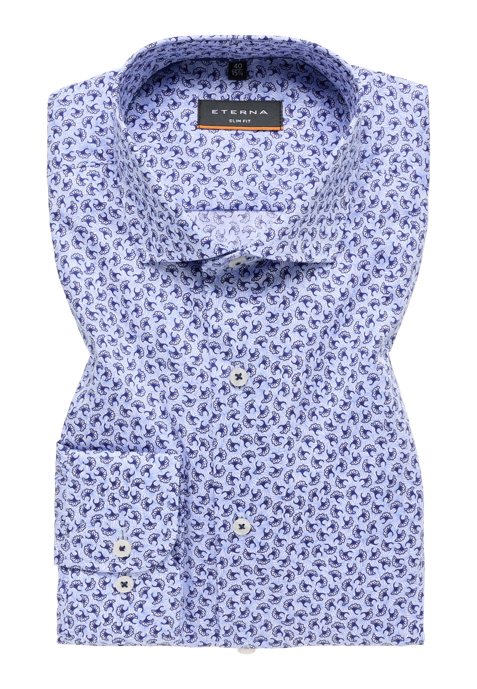 Eterna Langarmhemd »SLIM FIT«