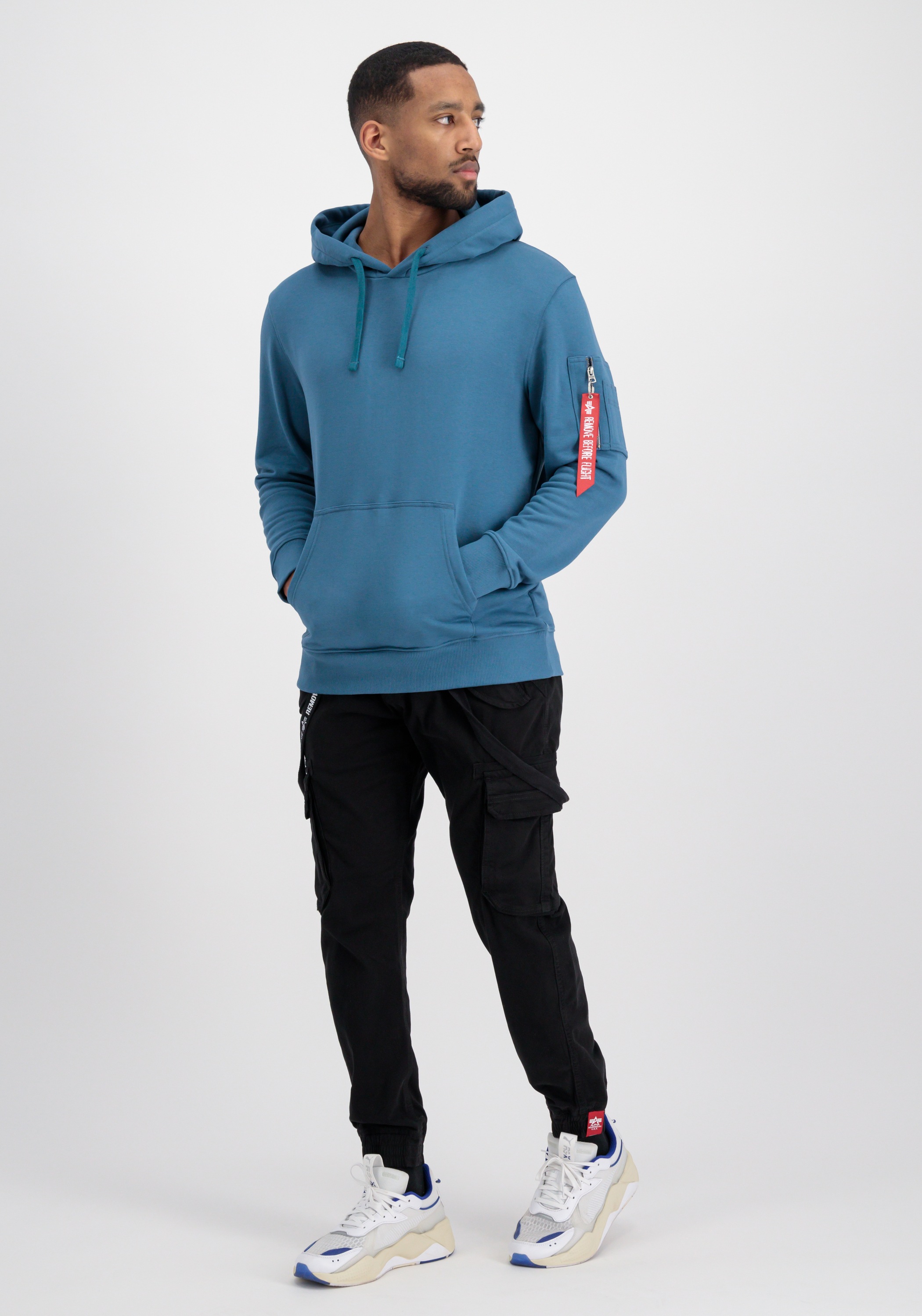 Alpha Industries Hoodie »Alpha Industries Men - Hoodies R Print Hoodie«