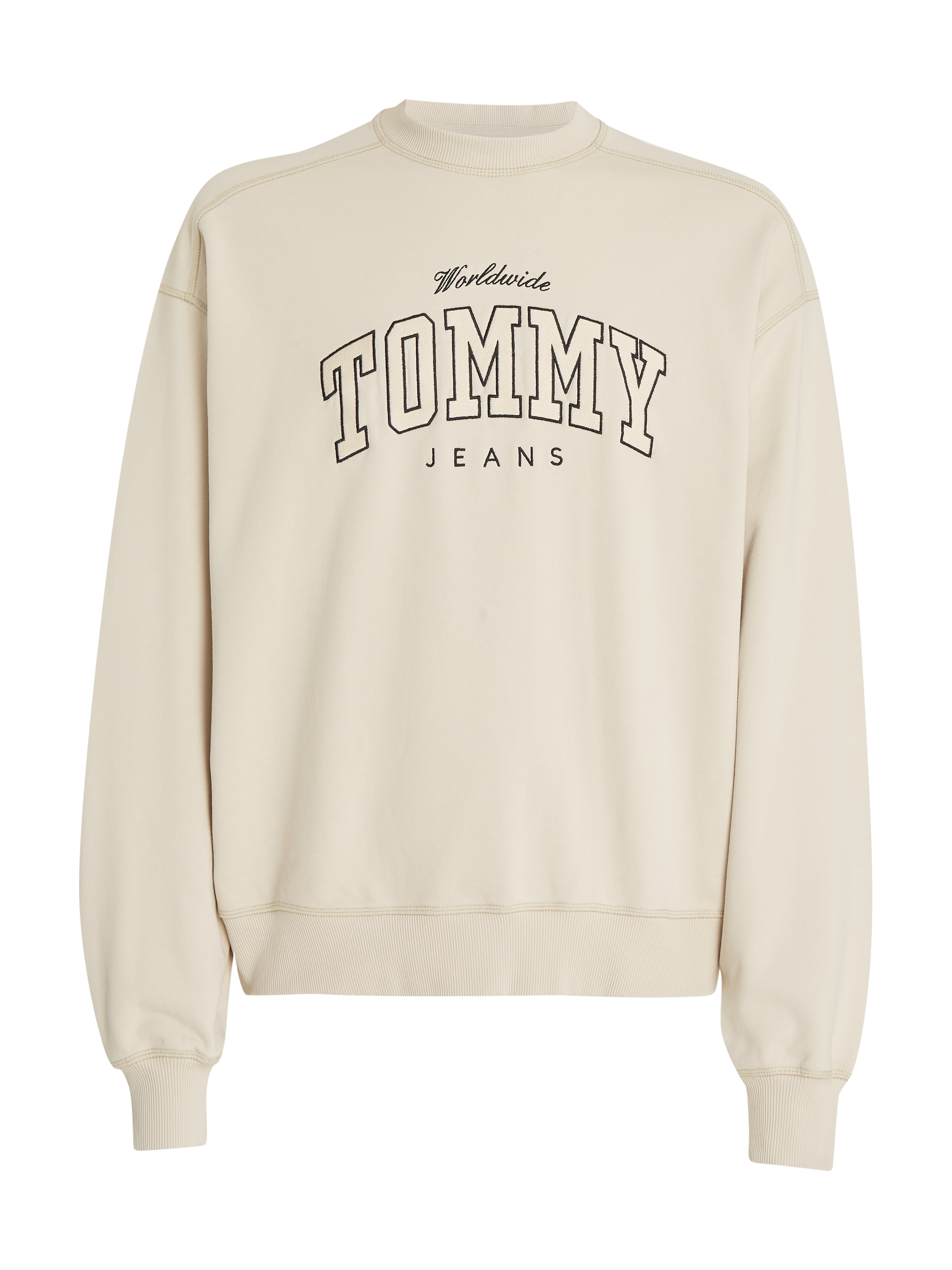 Tommy Jeans Sweatshirt »TJM BOXY VARSITY CREW EXT«