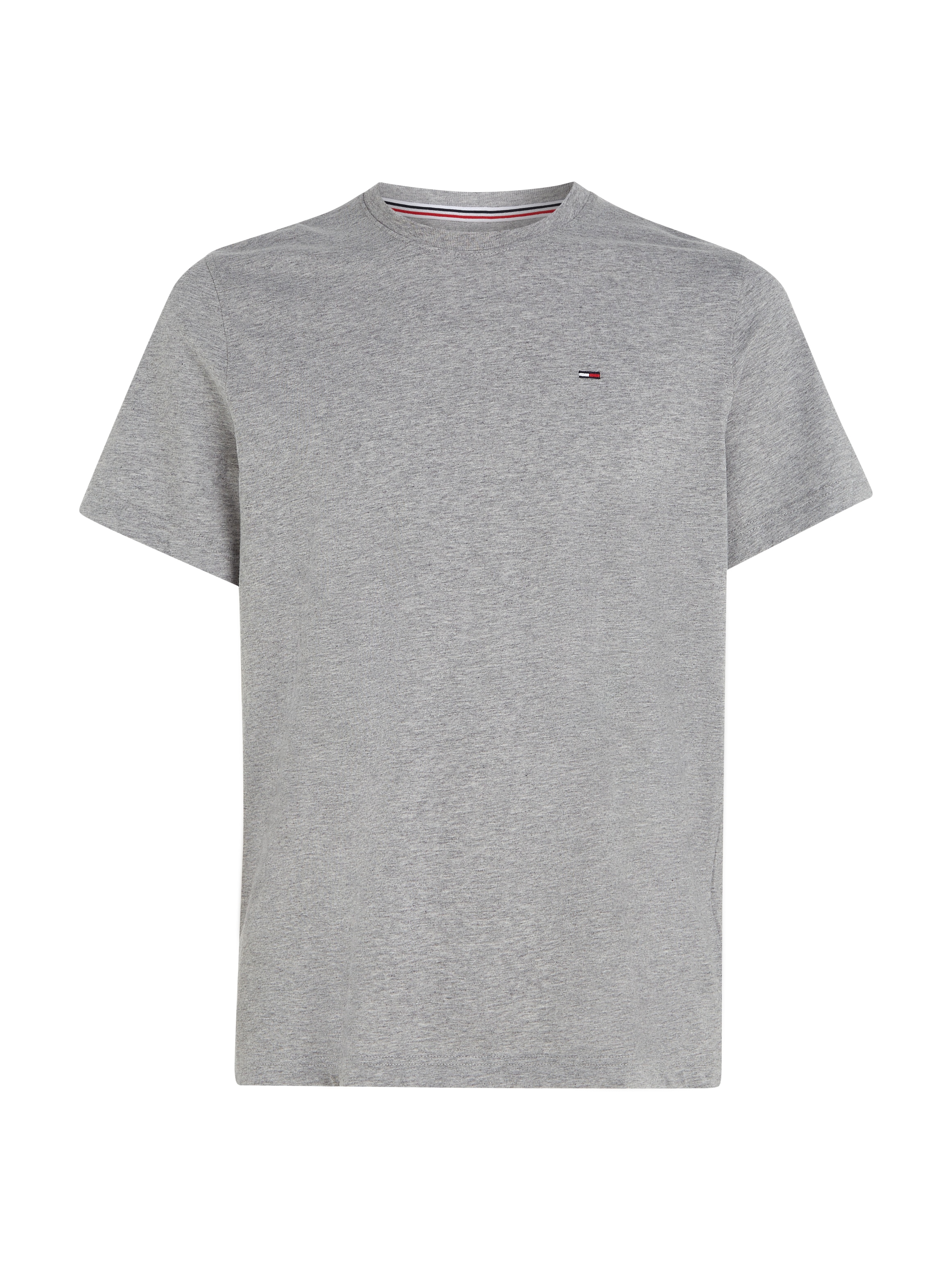 Tommy Jeans T-Shirt »TJM ESSENTIAL SOLID TEE«, mit Rundhalsausschnitt und dezenter Logo-Flag