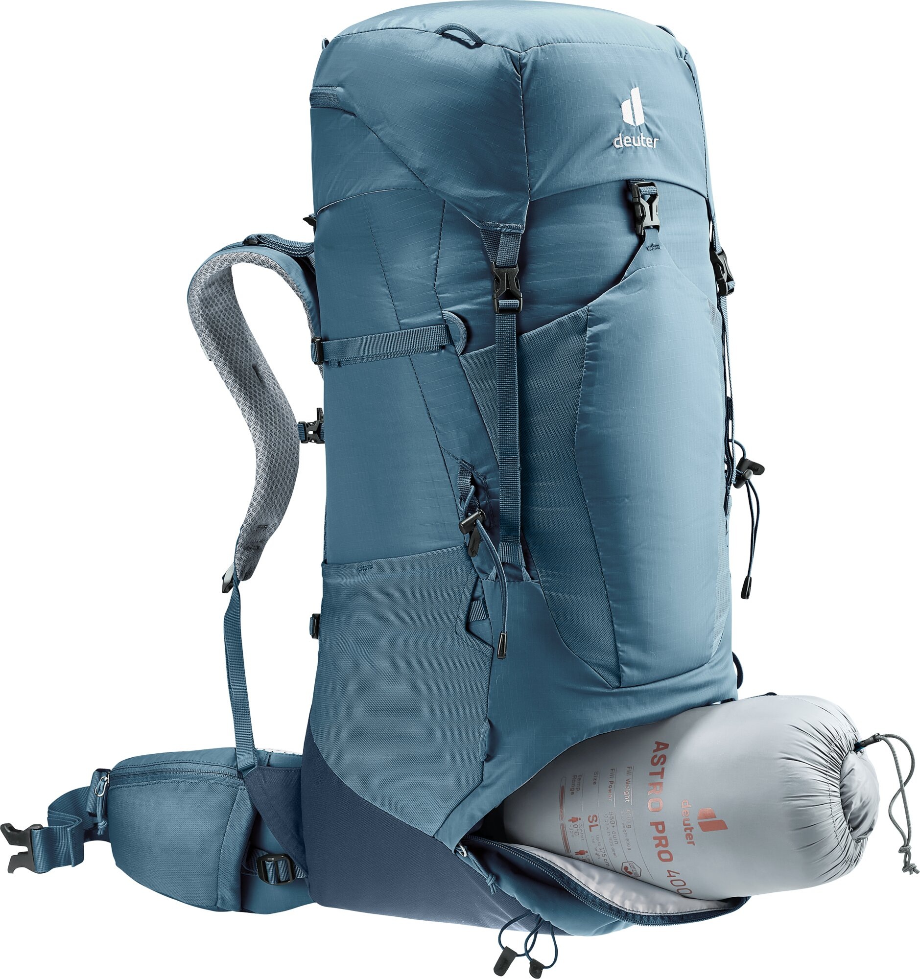 deuter Trekkingrucksack »Aircontact Lite 50 + 10« für Wandern und Bergsteigen, für hohen Tragekomfort