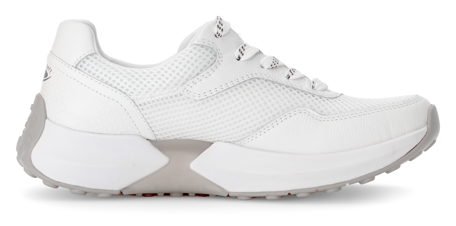 Gabor Rollingsoft Keilsneaker, Freizeitschuh, Halbschuh, Schnürschuh mit Label an der Ferse