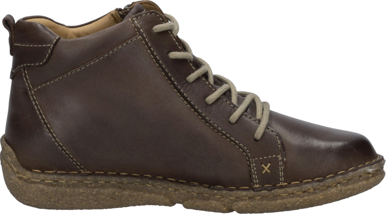 Josef Seibel Schnürboots »Neele 71«  Schnürstiefelette mit praktischem Außenreißverschluss, Weite G (=weit)