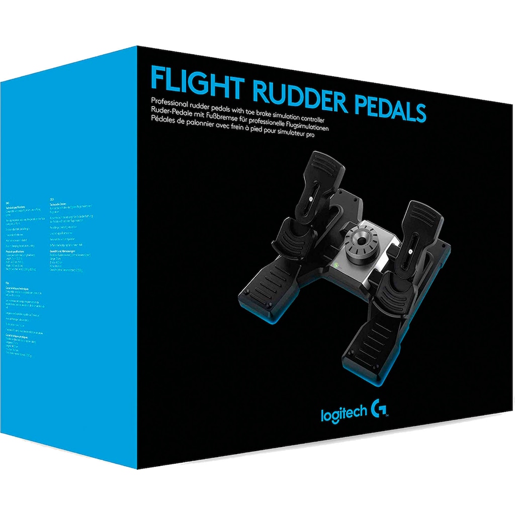 Logitech G Gaming-Adapter »Logitech G Saitek Pro Flight Rudder Pedals«, 1,8 cm