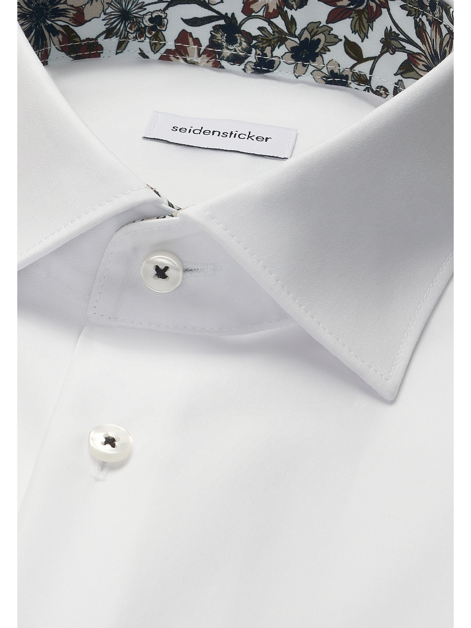 seidensticker Businesshemd »Schwarze Rose« Regular 1/1 Kentkragen Uni