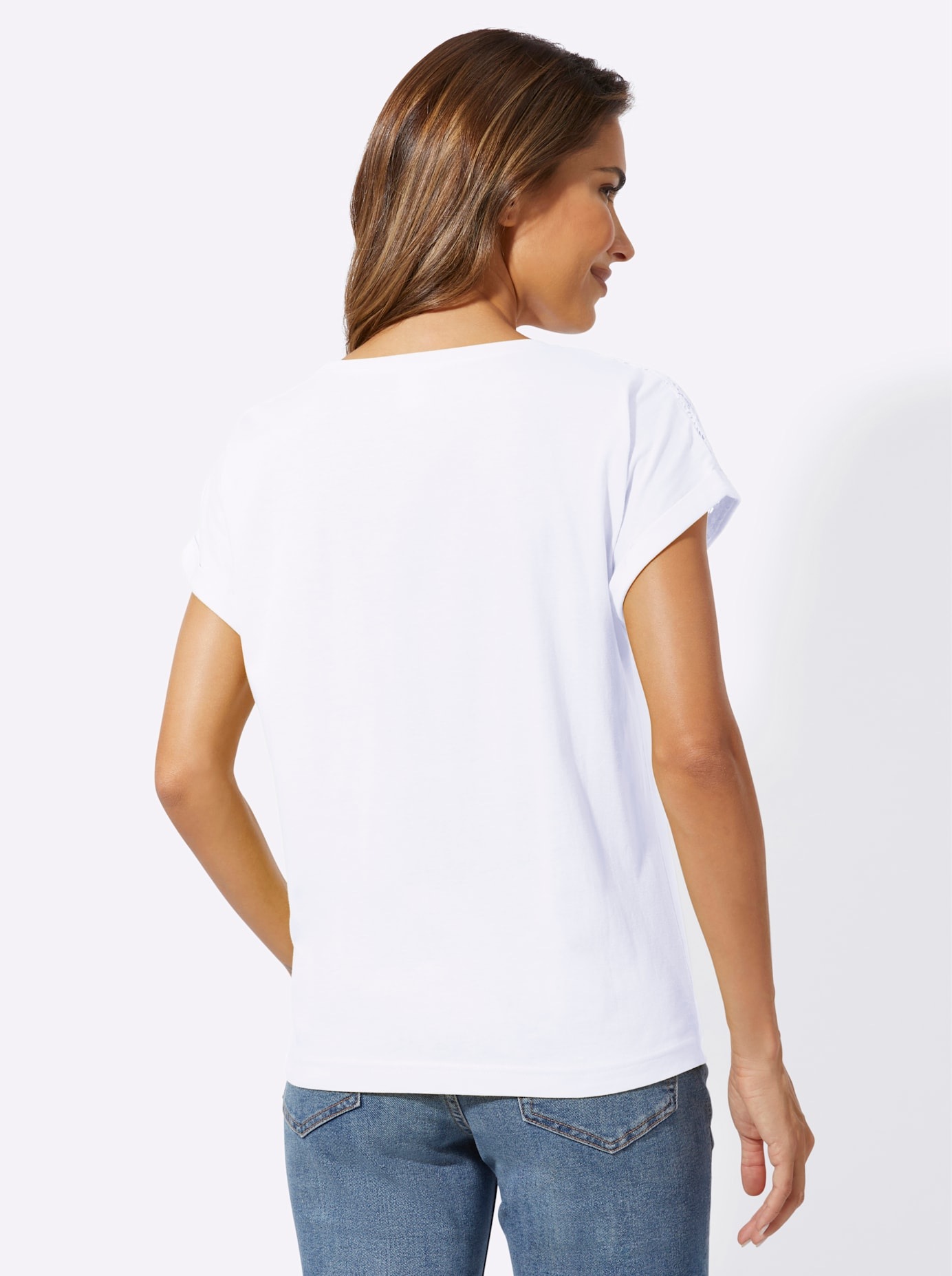 Classic Basics Rundhalsshirt »Rundhals-Shirt«, (1 tlg.)