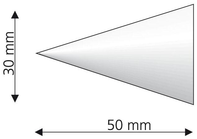 Liedeco Gardinenstangen-Endstück »Power«, (Set, 1 St.), für Gardinenstangen Ø 20 mm