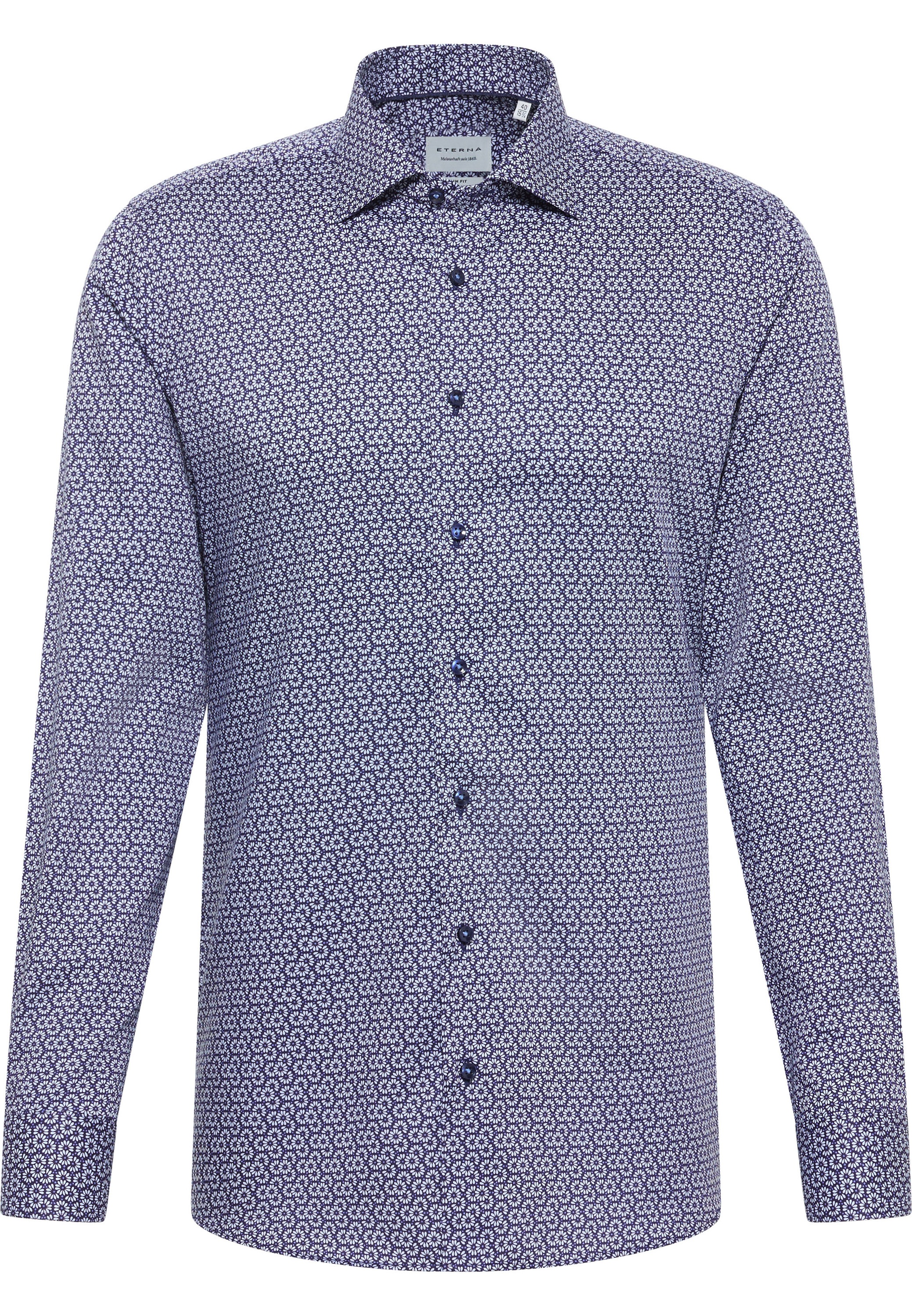 Eterna Langarmhemd »SLIM FIT«, NON IRON (bügelfrei)